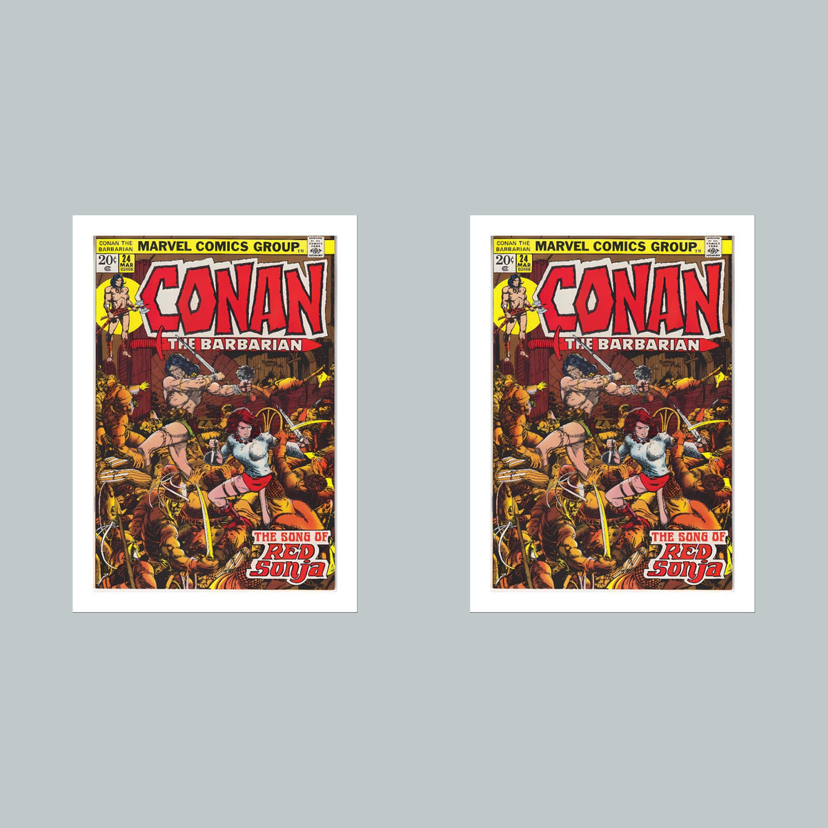 1912 Conan 8x10 Glossy Photo Comic Book Cover Fast-Secure Shipping