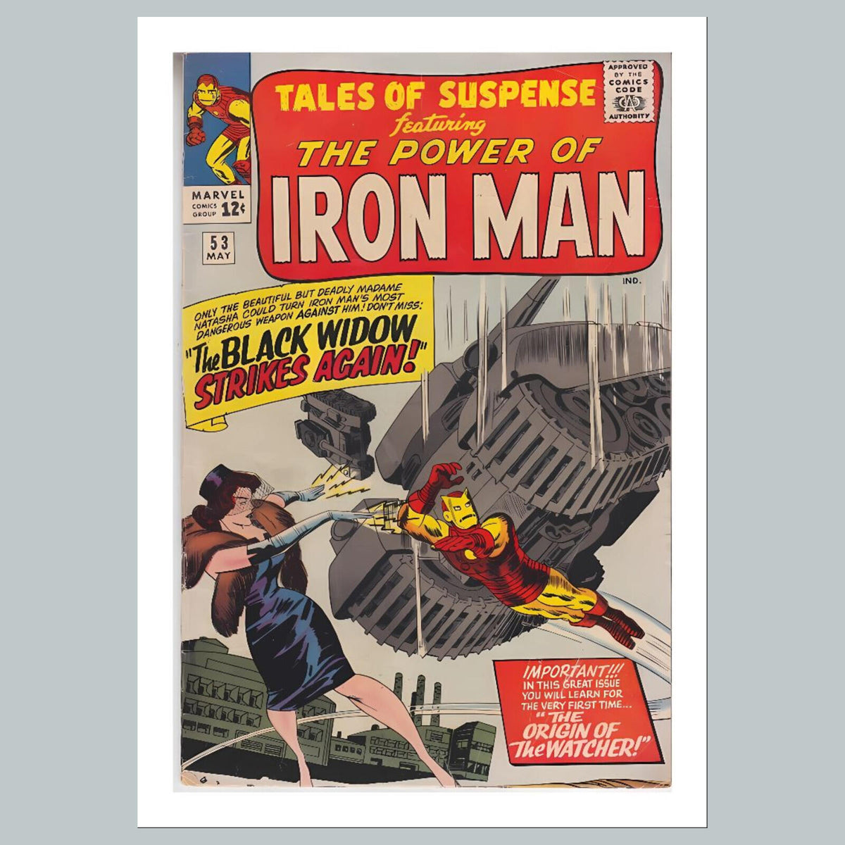 2445 Tales Of Suspense 8x10 Glossy Photo Comic Book CoverFast-Secure Shipping