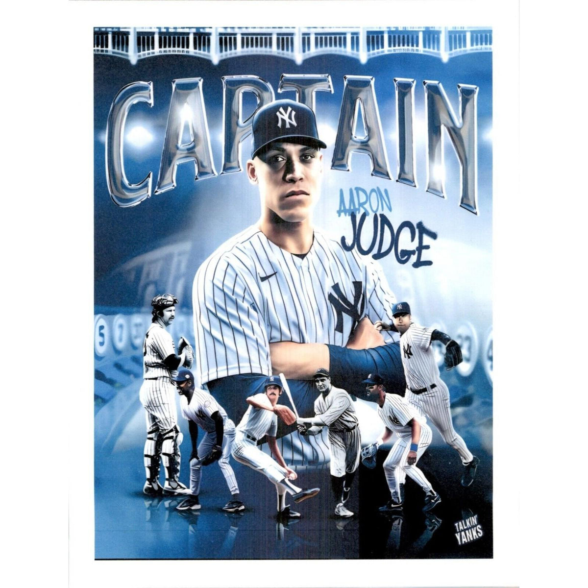 0595B Fiver Bundle 8X10 Glossy Photos Aaron Judge Makes A Great Gift BBL