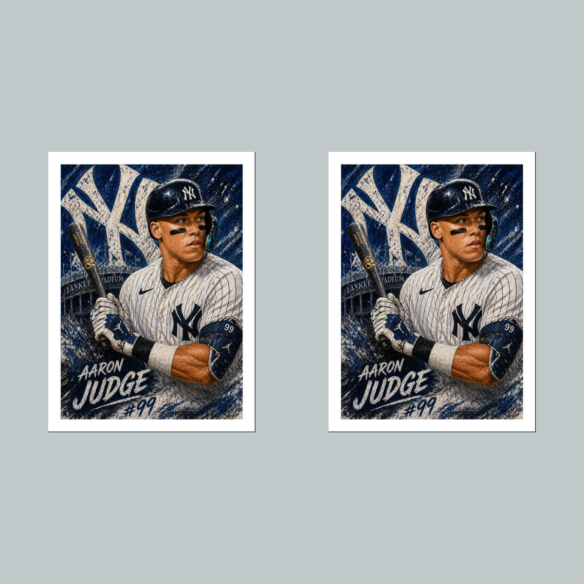 2591 Aaron Judge 8x10 Custom Art Photo - Fast-Secure Shipping BBL