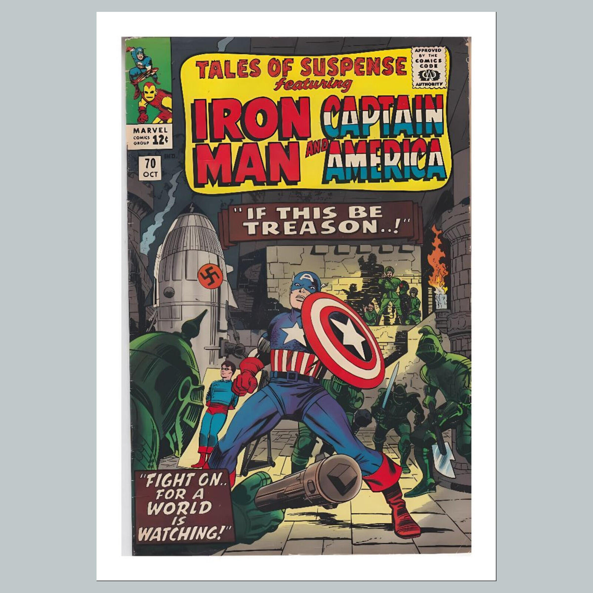 2429 Tales Of Suspense 8x10 Glossy Photo Comic Book Cover Fast-Secure Shipping