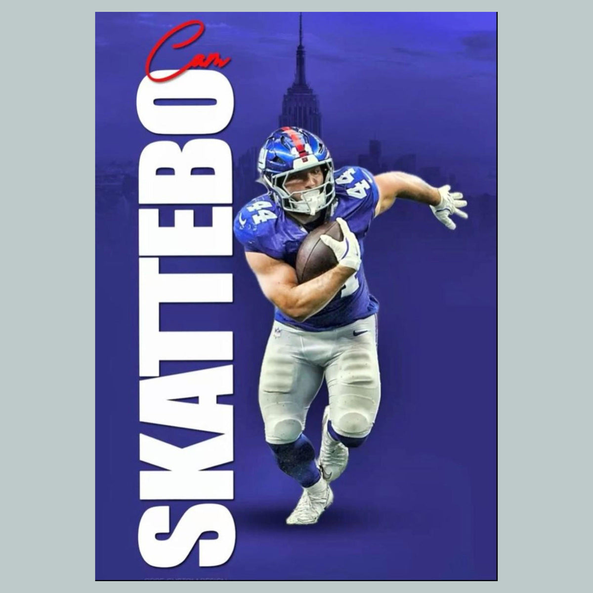 0814 8X10 Cam Skattebo Glossy Photo Fast-Secure Shipping FBL