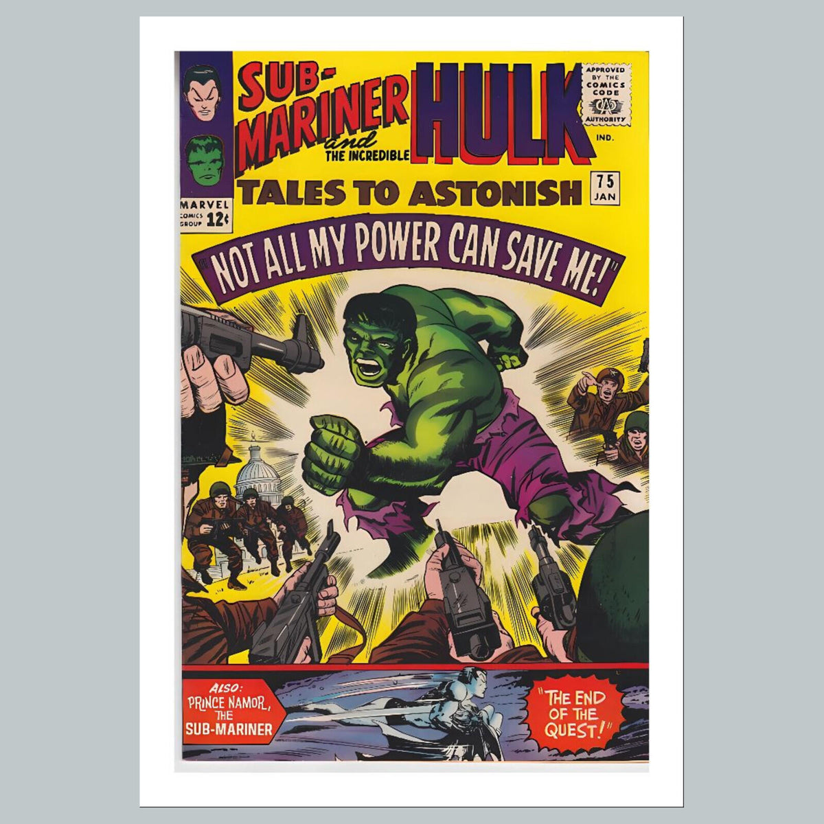 2371 Tales To Astonish 8x10 Glossy Photo Comic Book Cover Fast-Secure Shipping