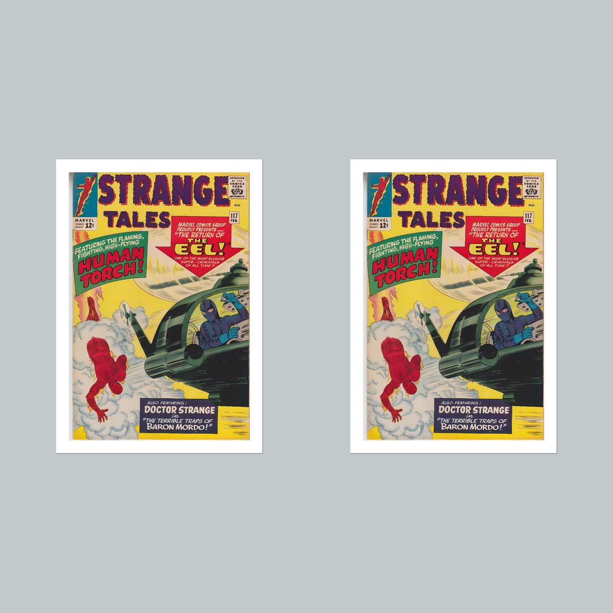 2404 Strange Tales 8x10 Glossy Photo Comic Book Cover Fast-Secure Shipping