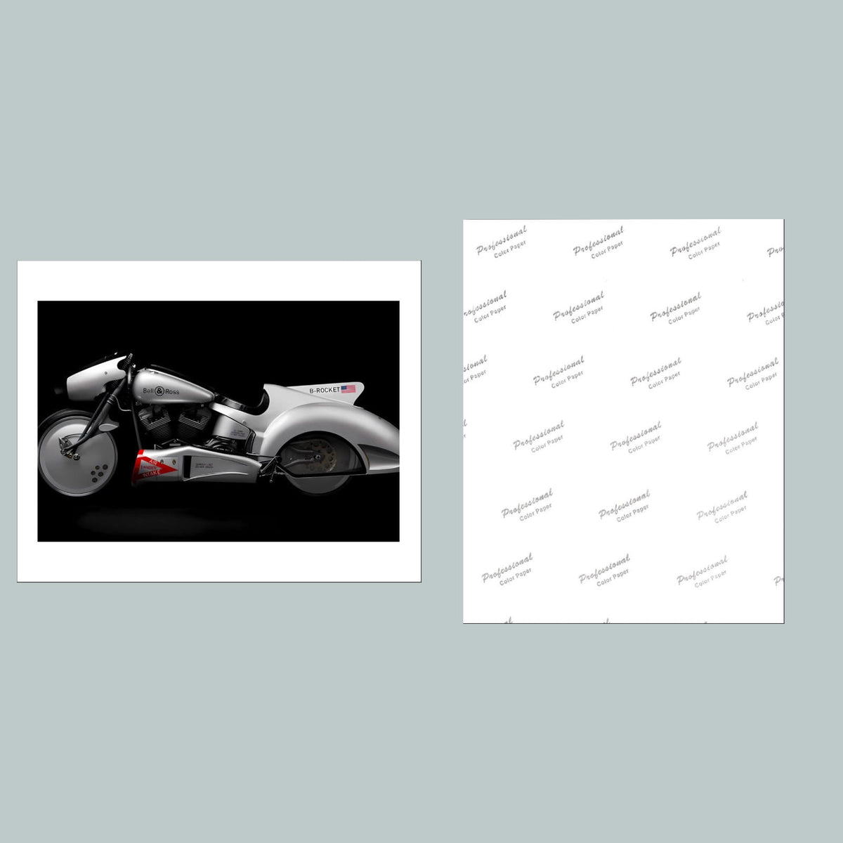 1424 Bell-And-Ross--Rocket-Motorcycle 8x10 Glossy Photo - Fast-Secure Shipping