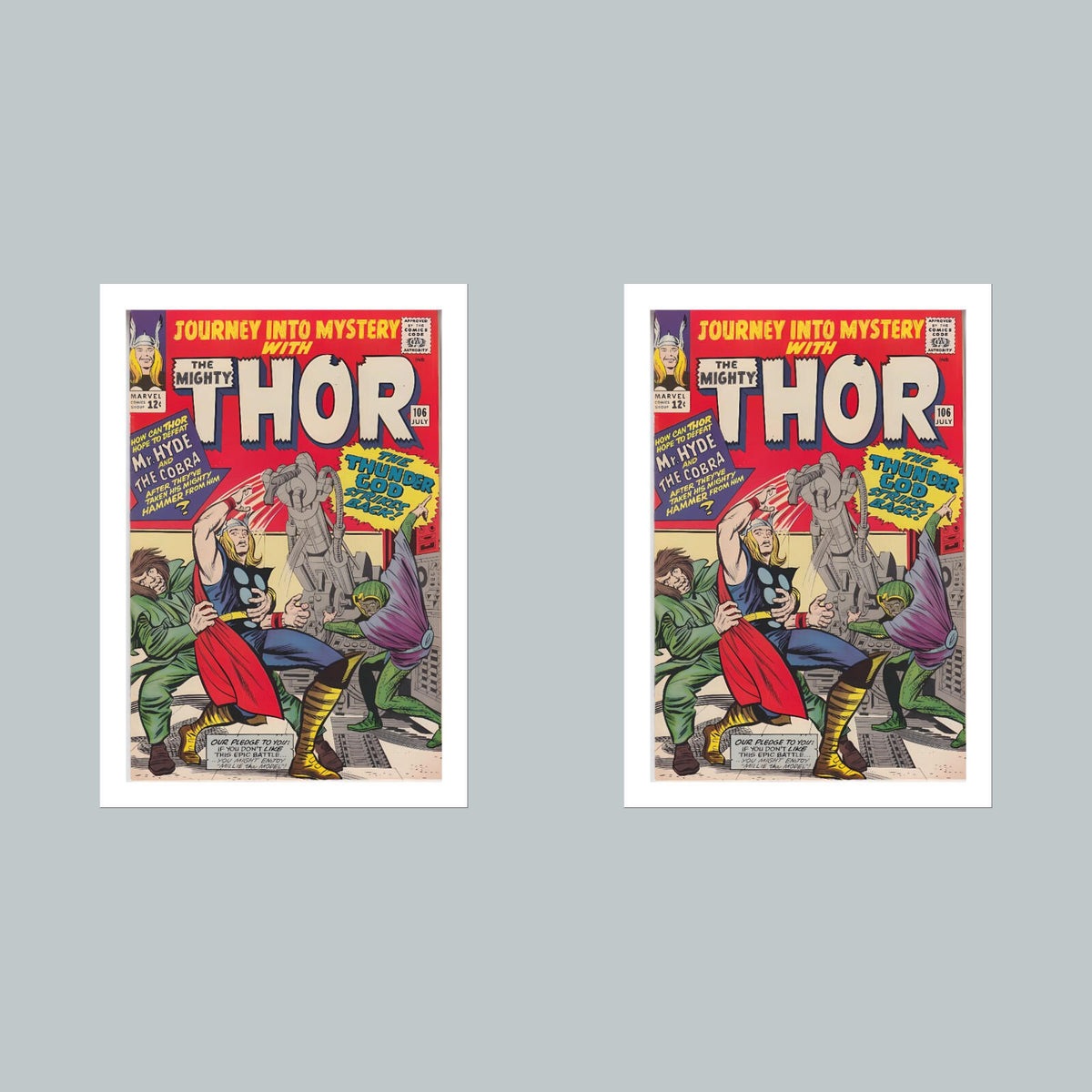 2171 Thor 8x10 Glossy Photo Comic Book Cover Fast-Secure Shipping