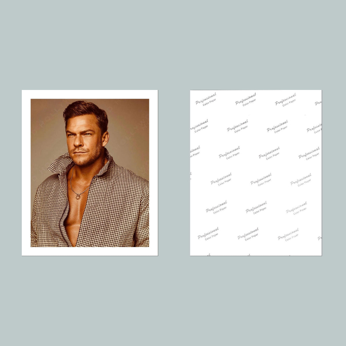 1621 Alan Ritchson 8x10 Glossy Photo- Fast-Secure Shipping