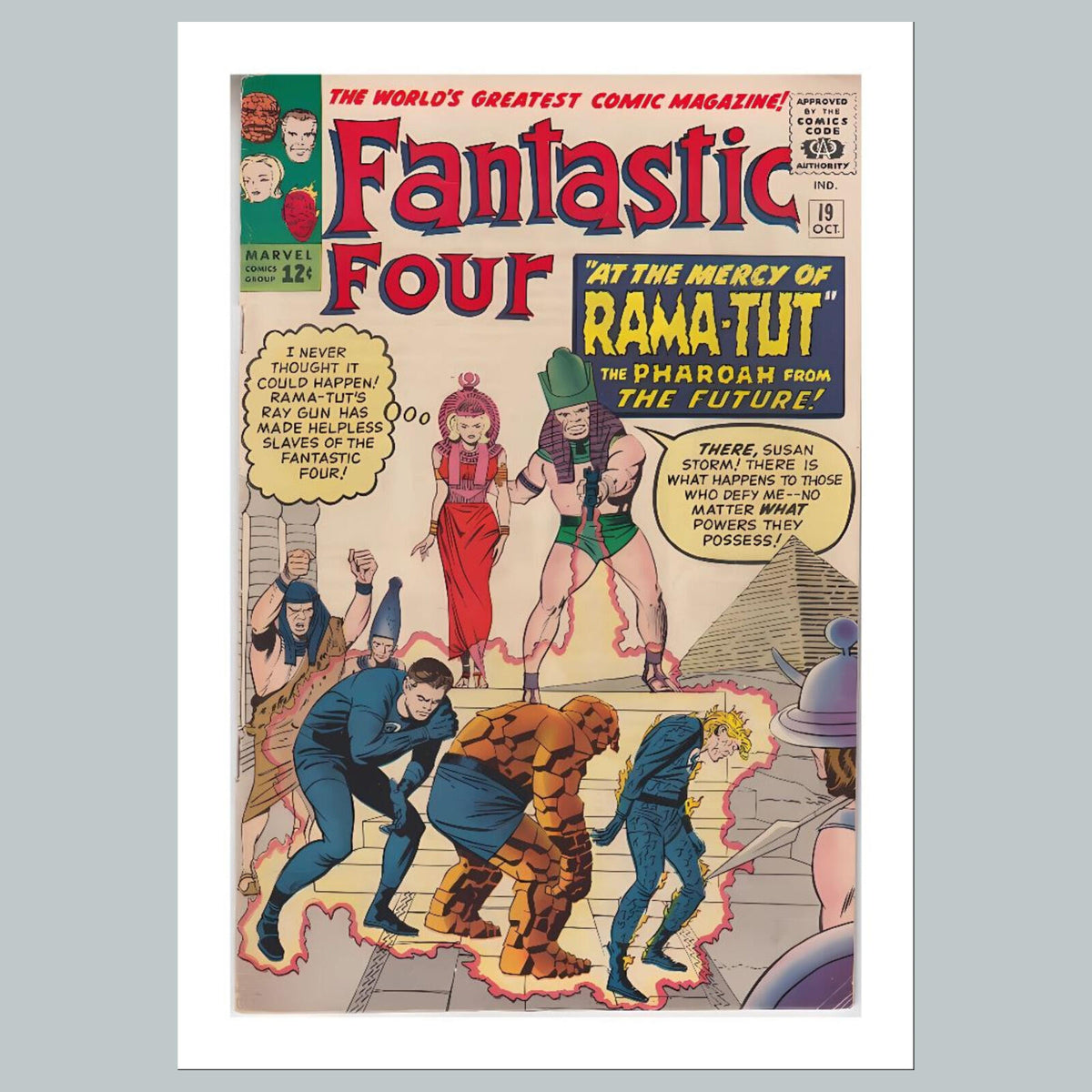 1950 Fantastic Four 8x10 Glossy Photo Comic Book Cover Fast-Secure Shipping