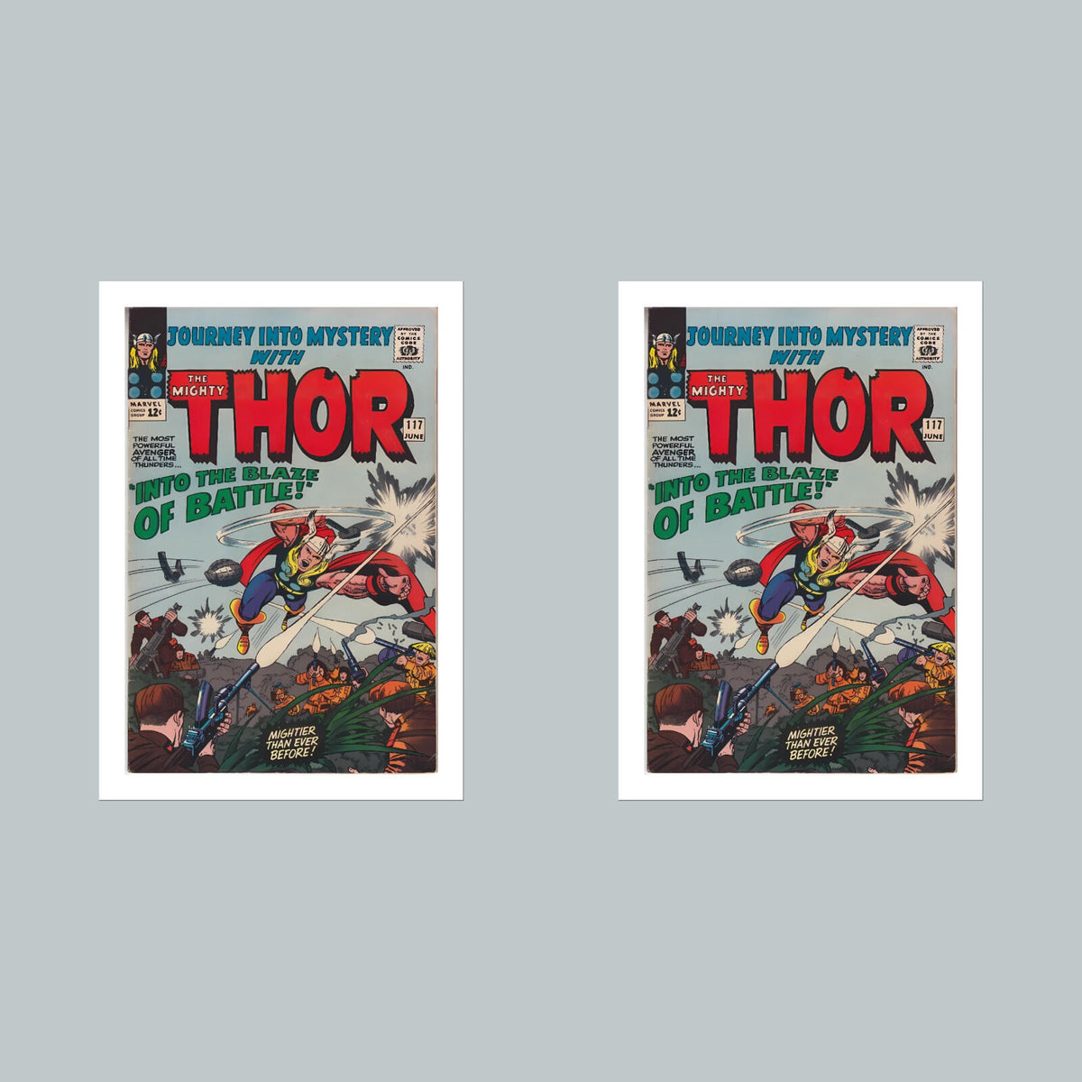 2123 Thor 8x10 Glossy Photo Comic Book Cover Fast-Secure Shipping