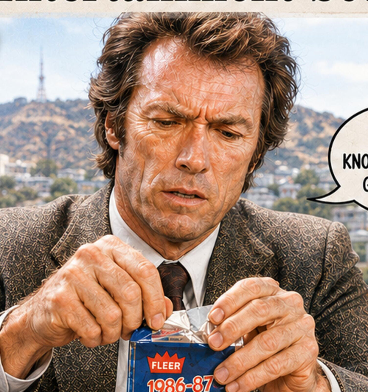 2755 Dirty Harry Jordan Packs | Classic Entertainment Scenes | 8x10 Art Print