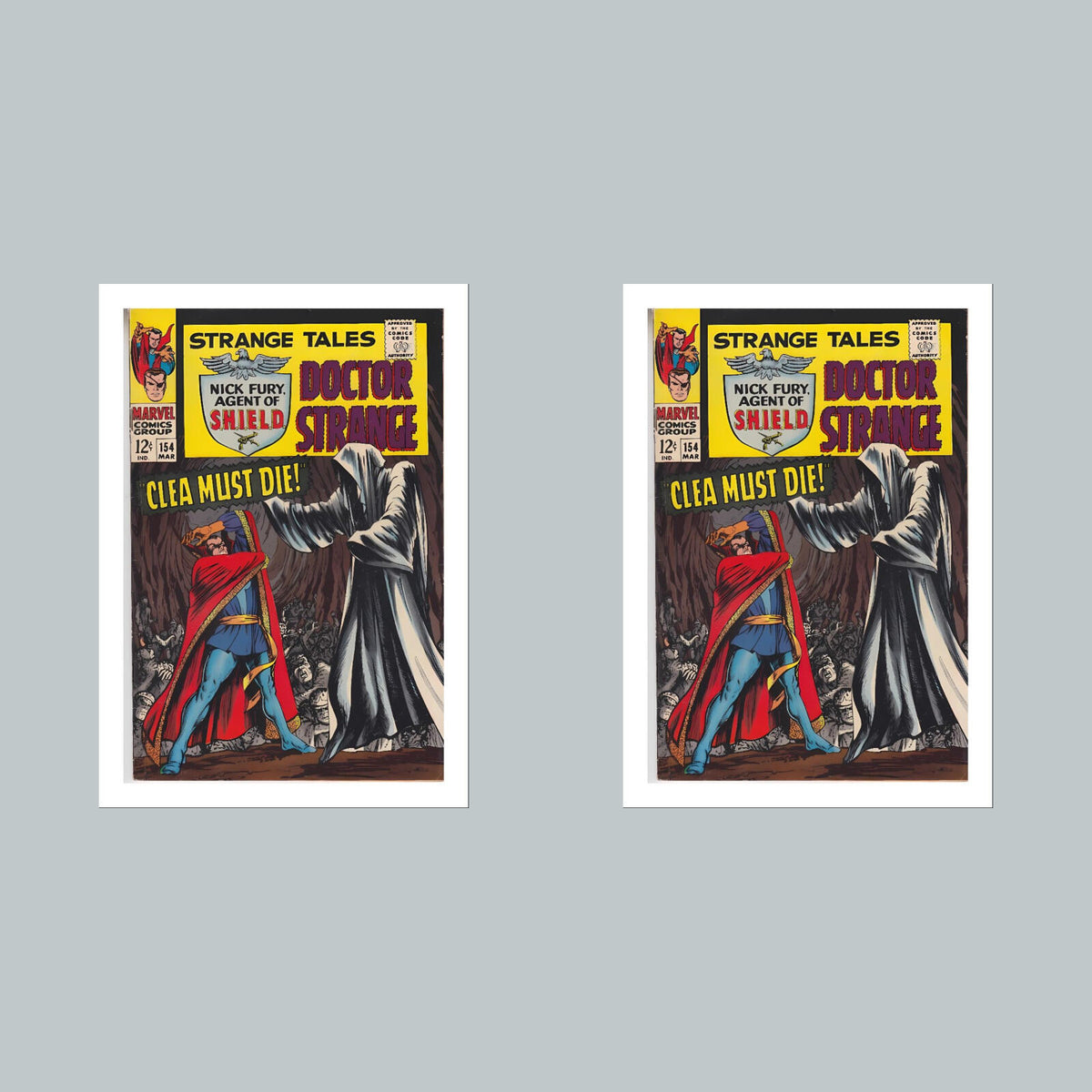 2497 Strange Tales 8x10 Glossy Photo Comic Book CoverFast-Secure Shipping