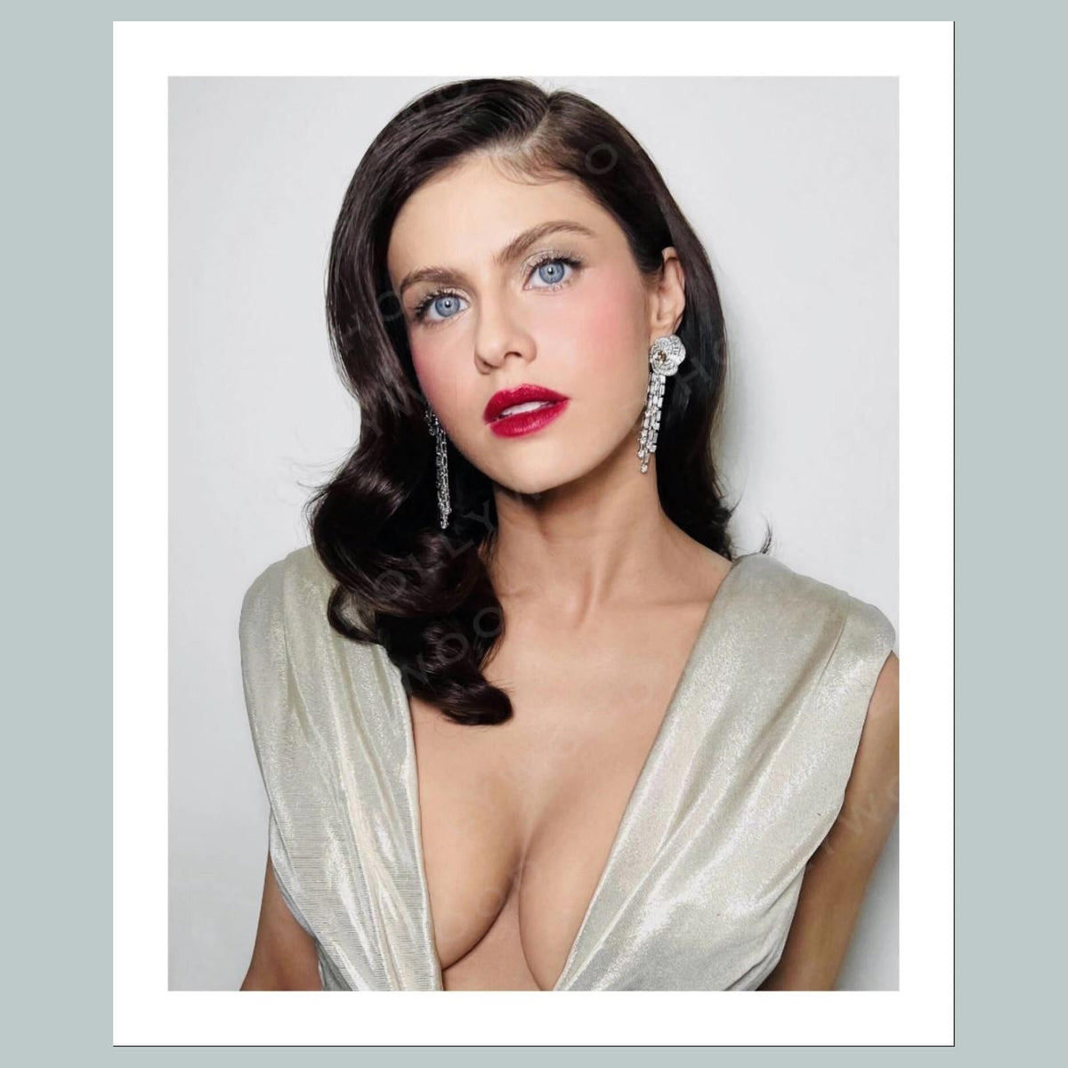1634 Alexandra Daddario 8x10 Glossy Photo- Fast-Secure Shipping