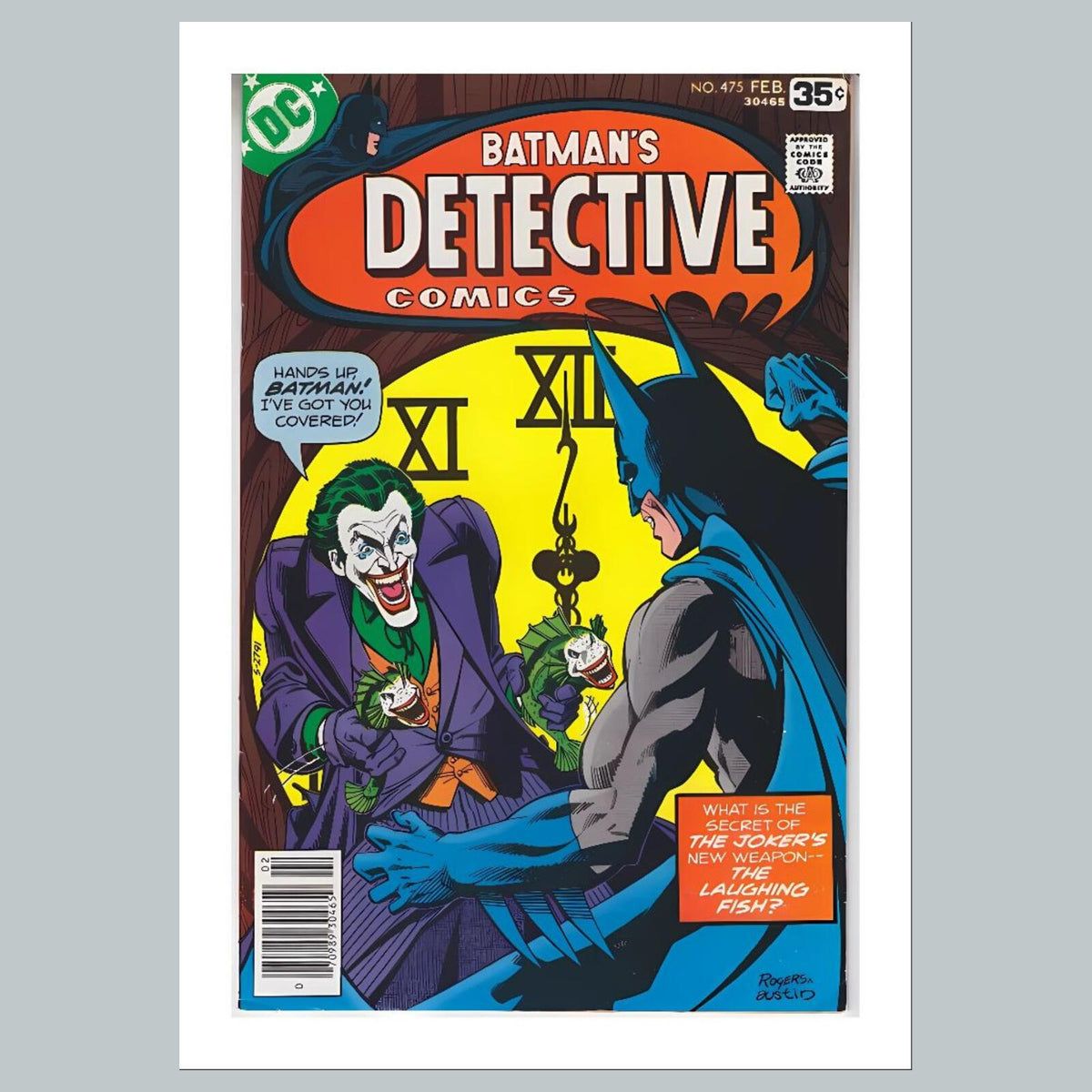 2014 Batmans Detective 8x10 Glossy Photo Comic Book Cover Fast-Secure Shipping