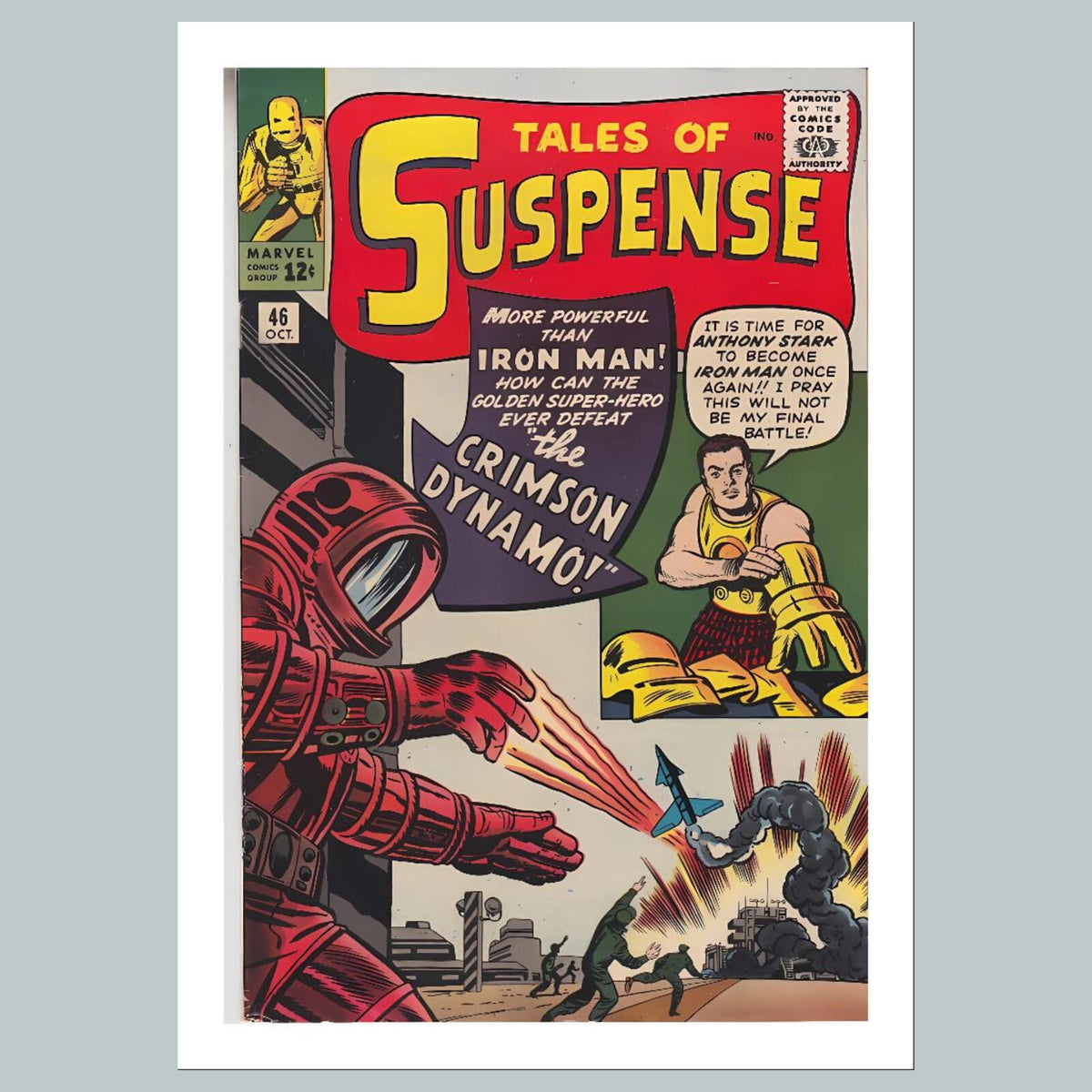 2452 Tales Of Suspense 8x10 Glossy Photo Comic Book CoverFast-Secure Shipping