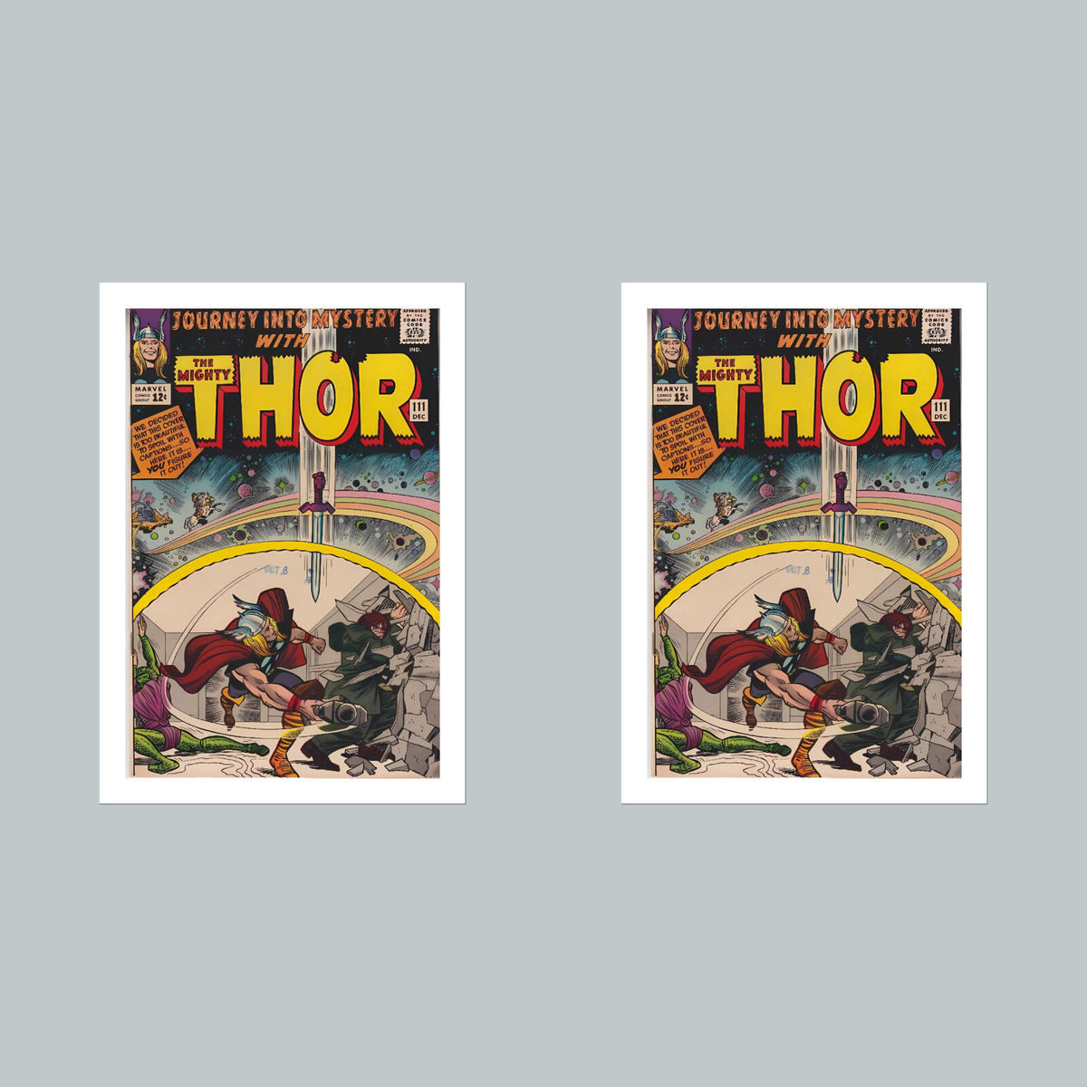 2084 Thor 8x10 Glossy Photo Comic Book Cover Fast-Secure Shipping