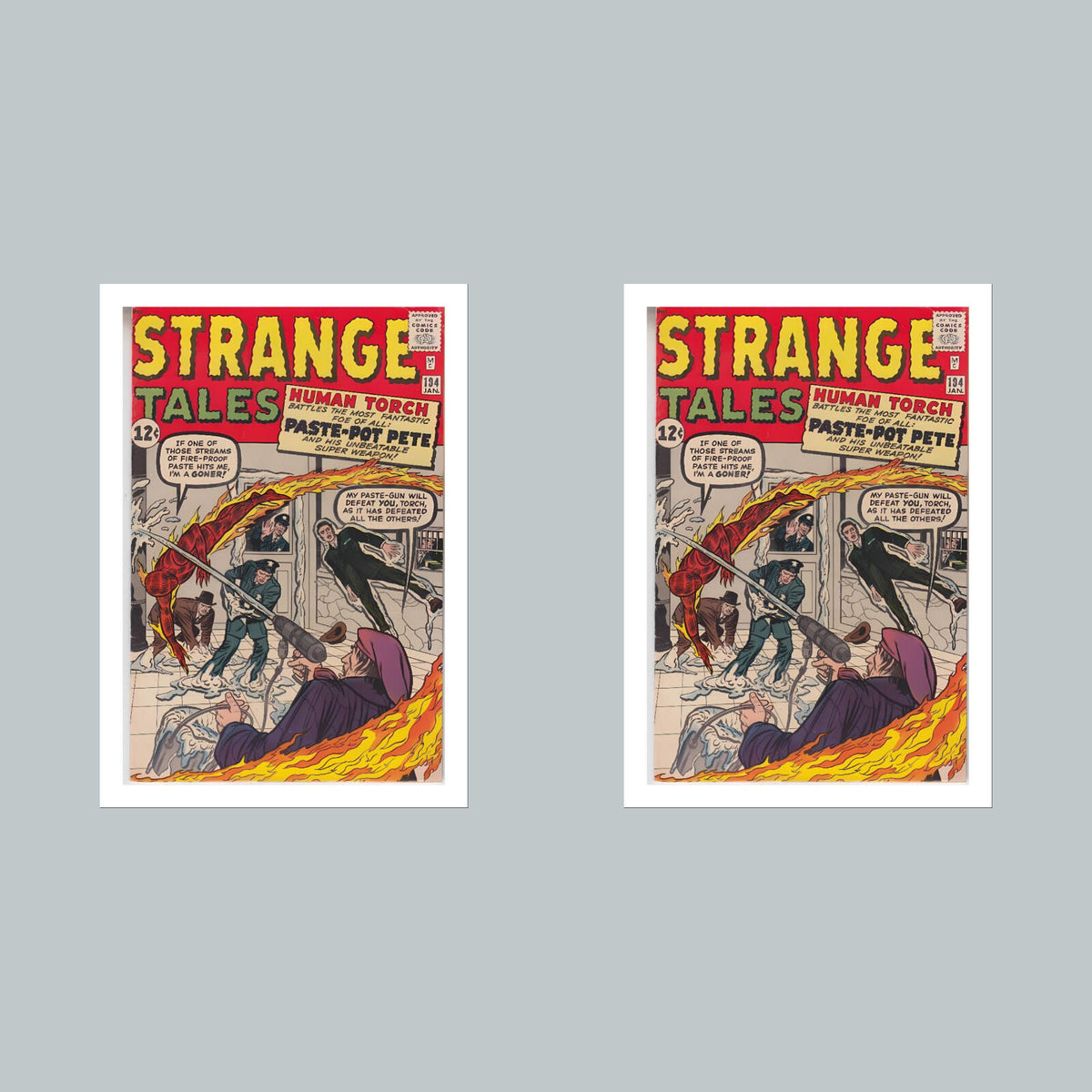 2417 Strange Tales 8x10 Glossy Photo Comic Book Cover Fast-Secure Shipping
