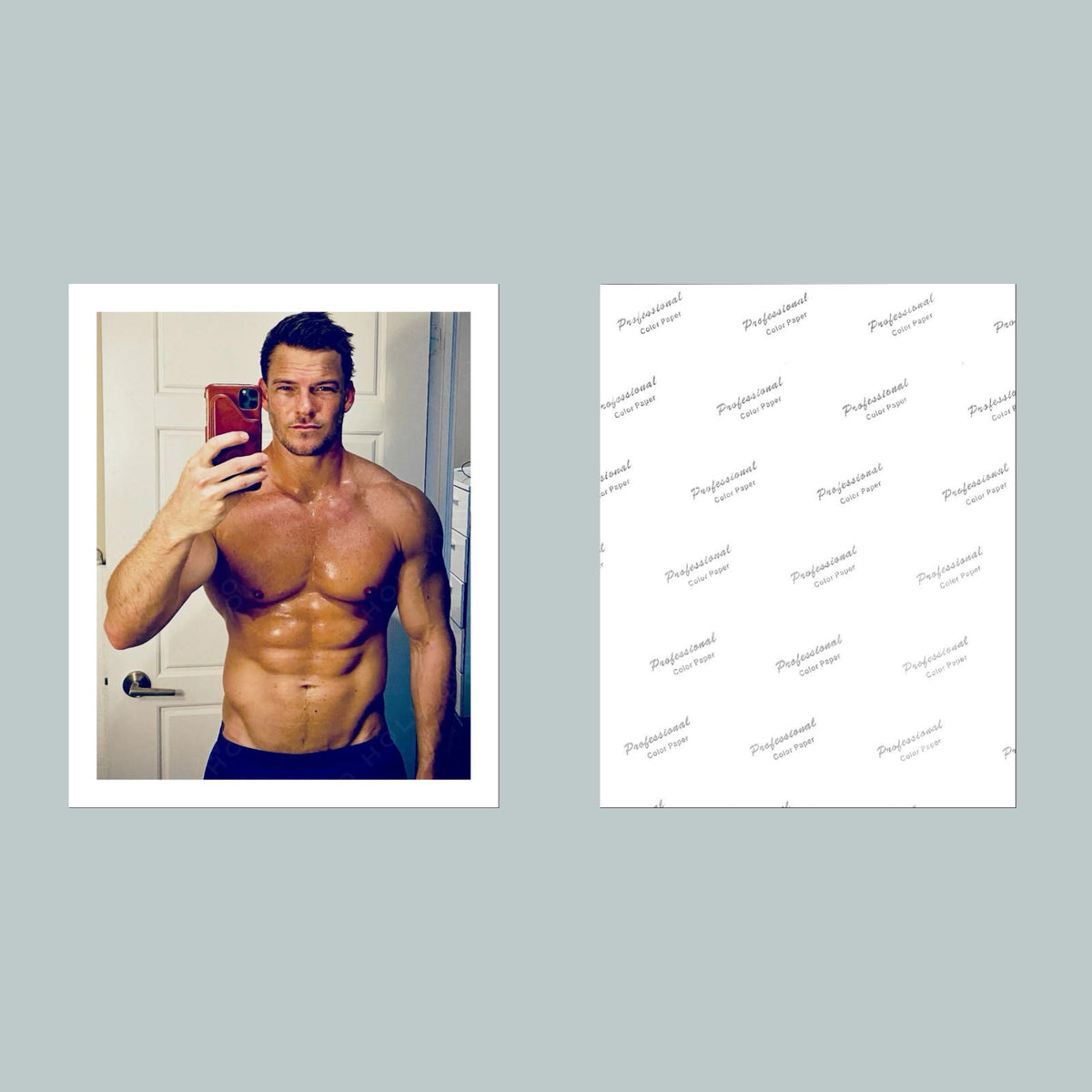 1646 Alan Ritchson 8x10 Glossy Photo- Fast-Secure Shipping