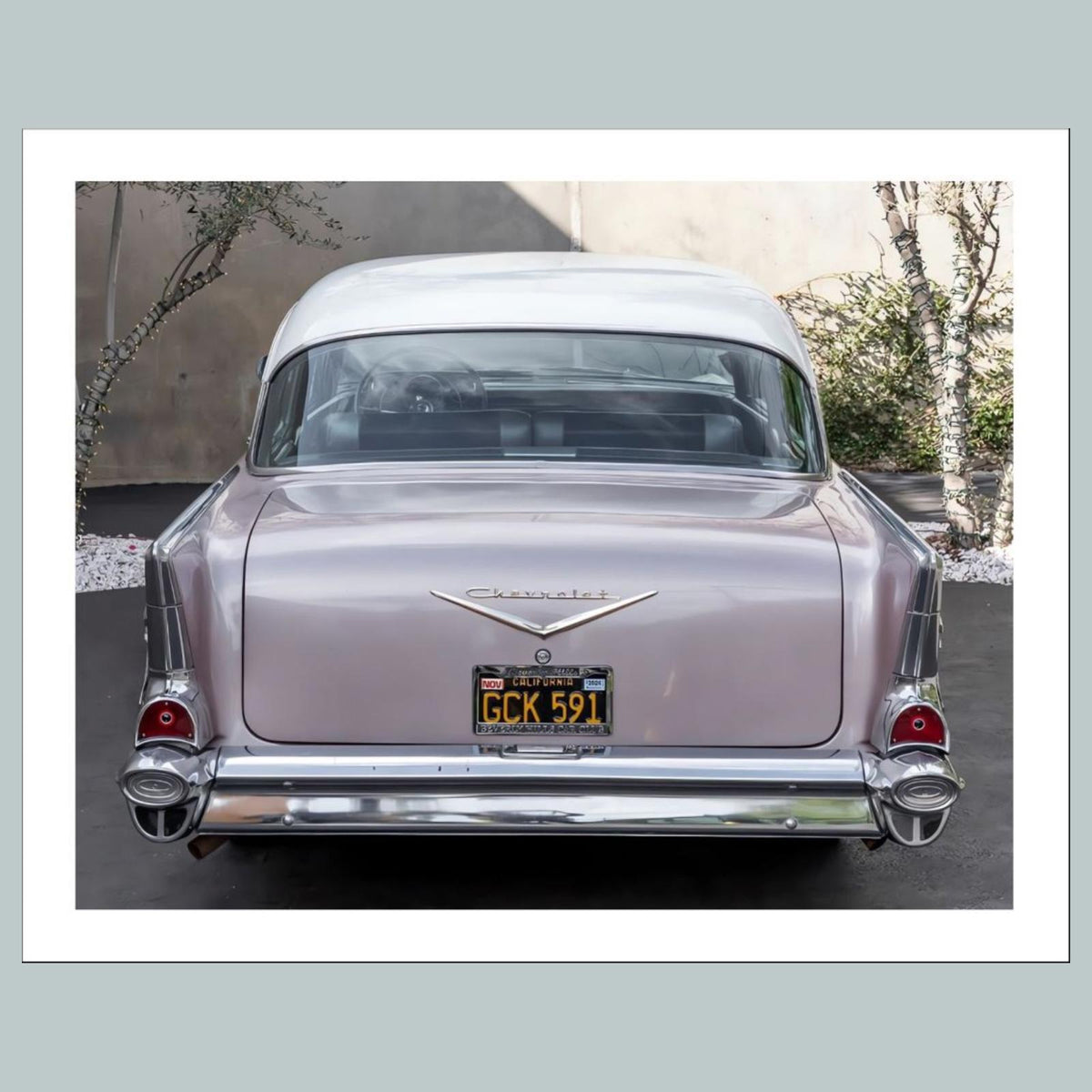 1243 1957 Chevy Bel Air 8x10 Glossy Photo - Fast-Secure Shipping