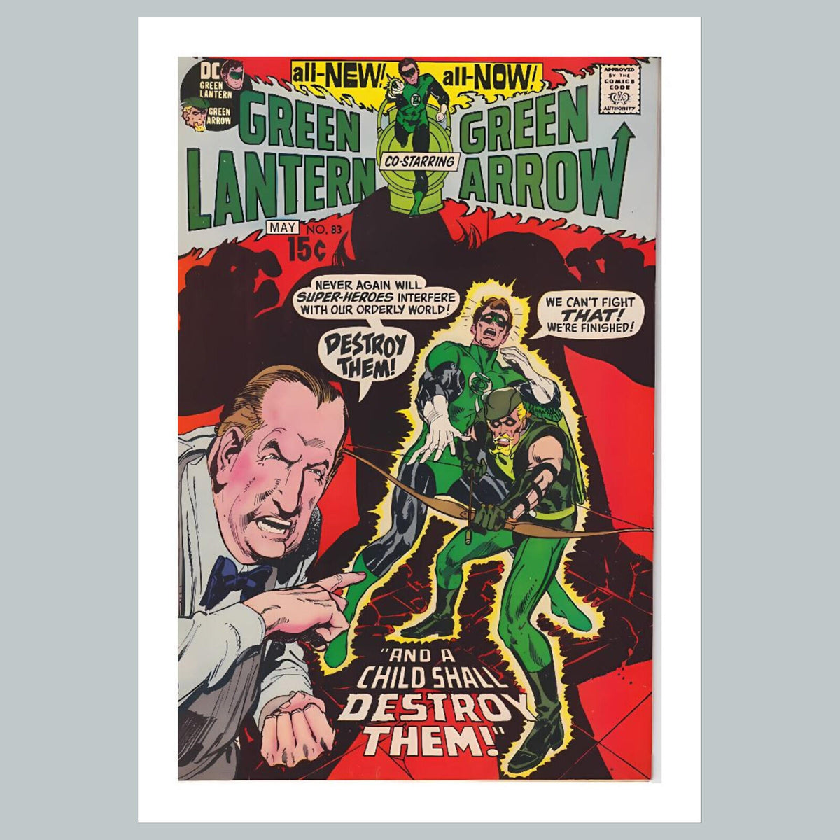 2158 Green Lantern 8x10 Glossy Photo Comic Book Cover Fast-Secure Shipping