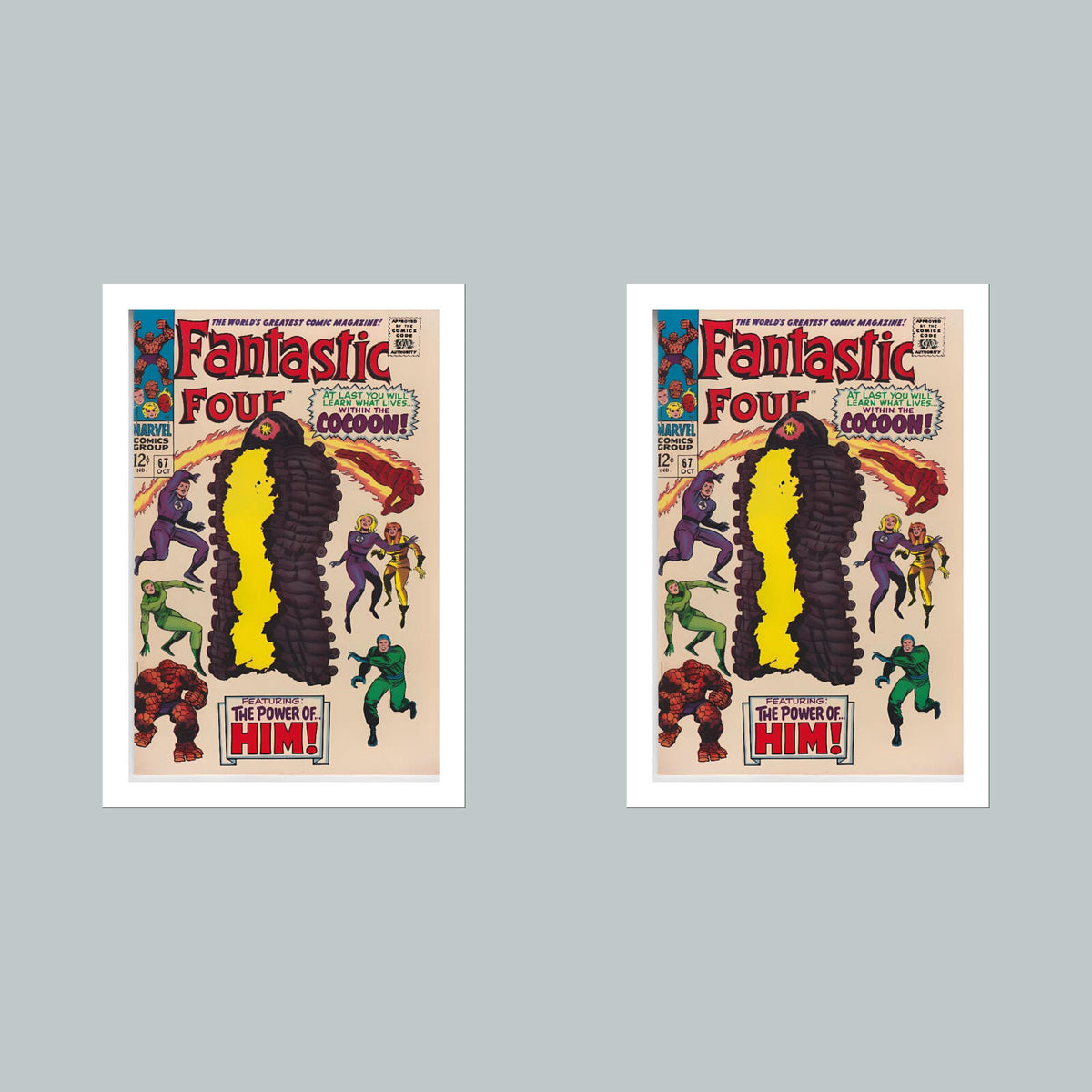 2151 Fantastic Four 8x10 Glossy Photo Comic Book Cover Fast-Secure Shipping