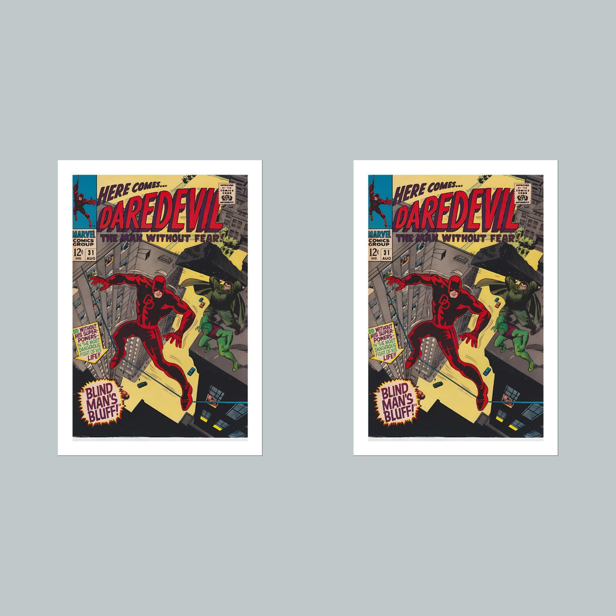 1973 Daredevil 8x10 Glossy Photo Comic Book Cover Fast-Secure Shipping