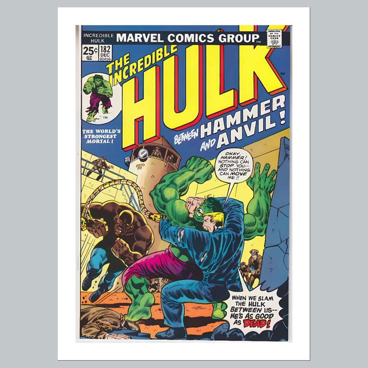 2095 Hulk 8x10 Glossy Photo Comic Book Cover Fast-Secure Shipping