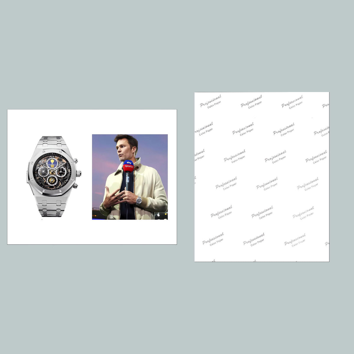 1478 Tom Brady Audemars Pigue Watch 8x10 Glossy Photo - Fast Shipping FBL