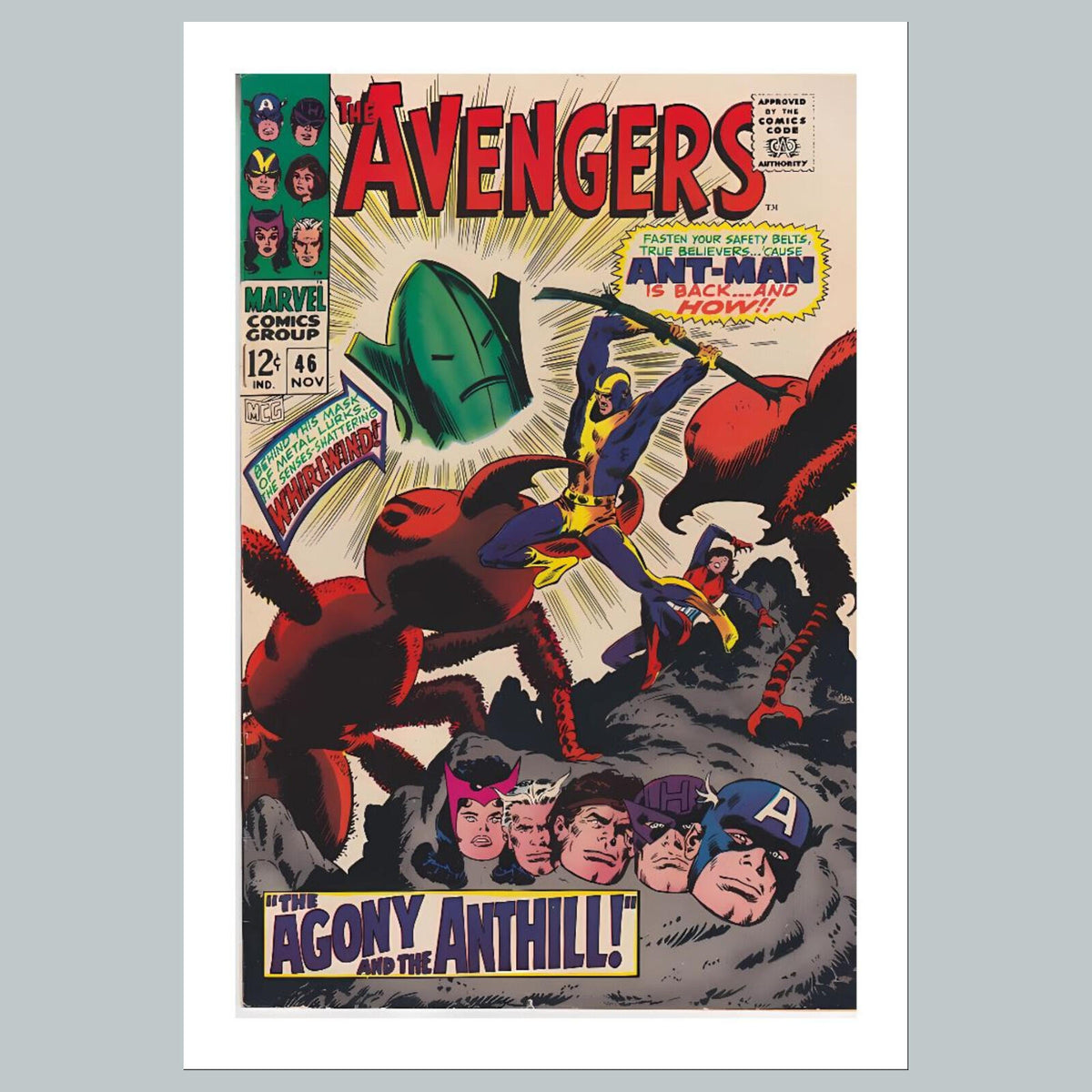 1861 Avengers 8x10 Glossy Photo Comic Book Cover Fast-Secure Shipping