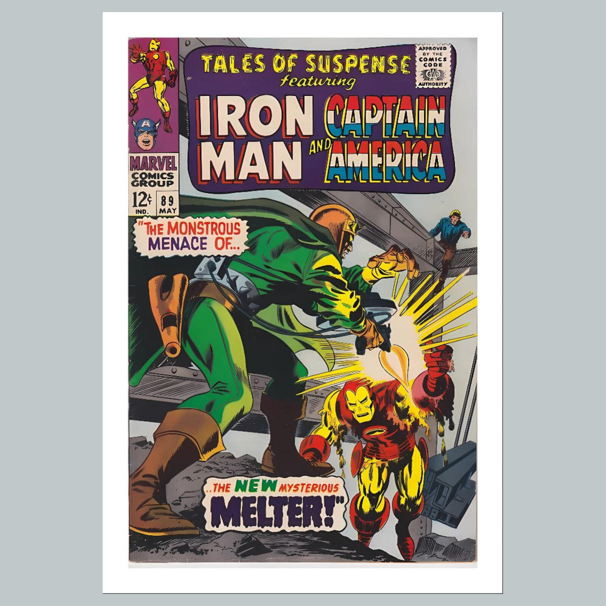 2466 Tales Of Suspense 8x10 Glossy Photo Comic Book CoverFast-Secure Shipping