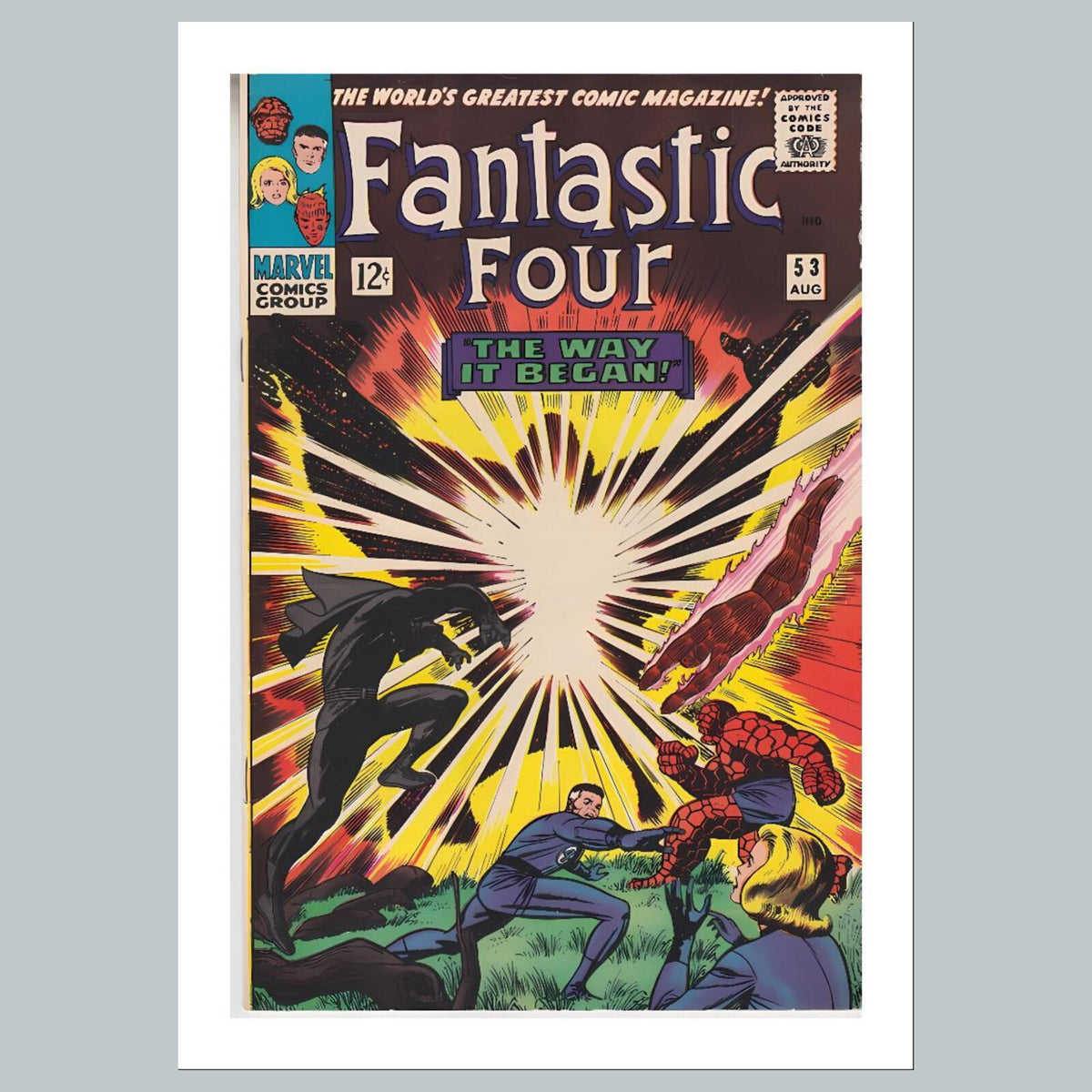 2126 Fantastic Four 8x10 Glossy Photo Comic Book Cover Fast-Secure Shipping