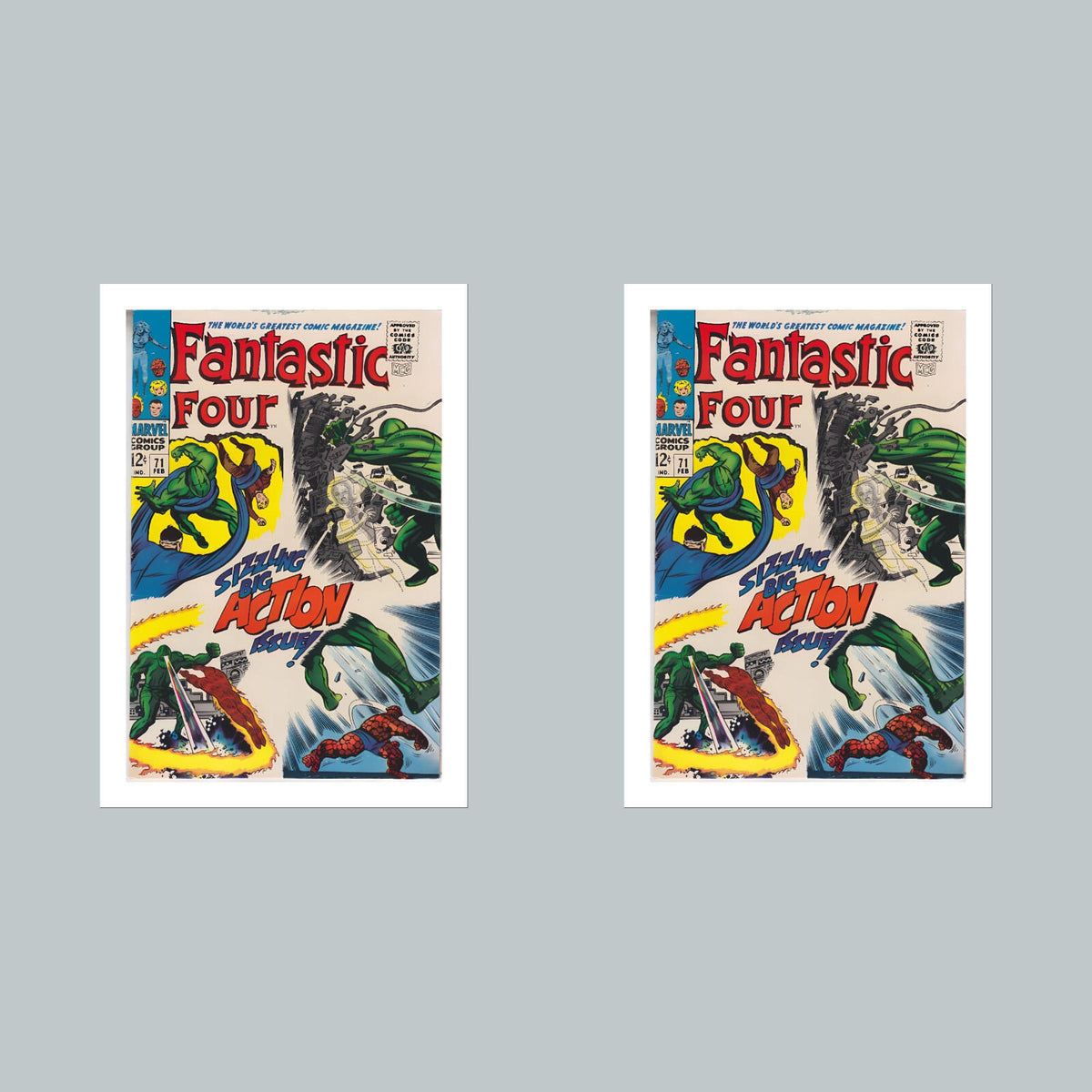 2113 Fantastic Four 8x10 Glossy Photo Comic Book Cover Fast-Secure Shipping