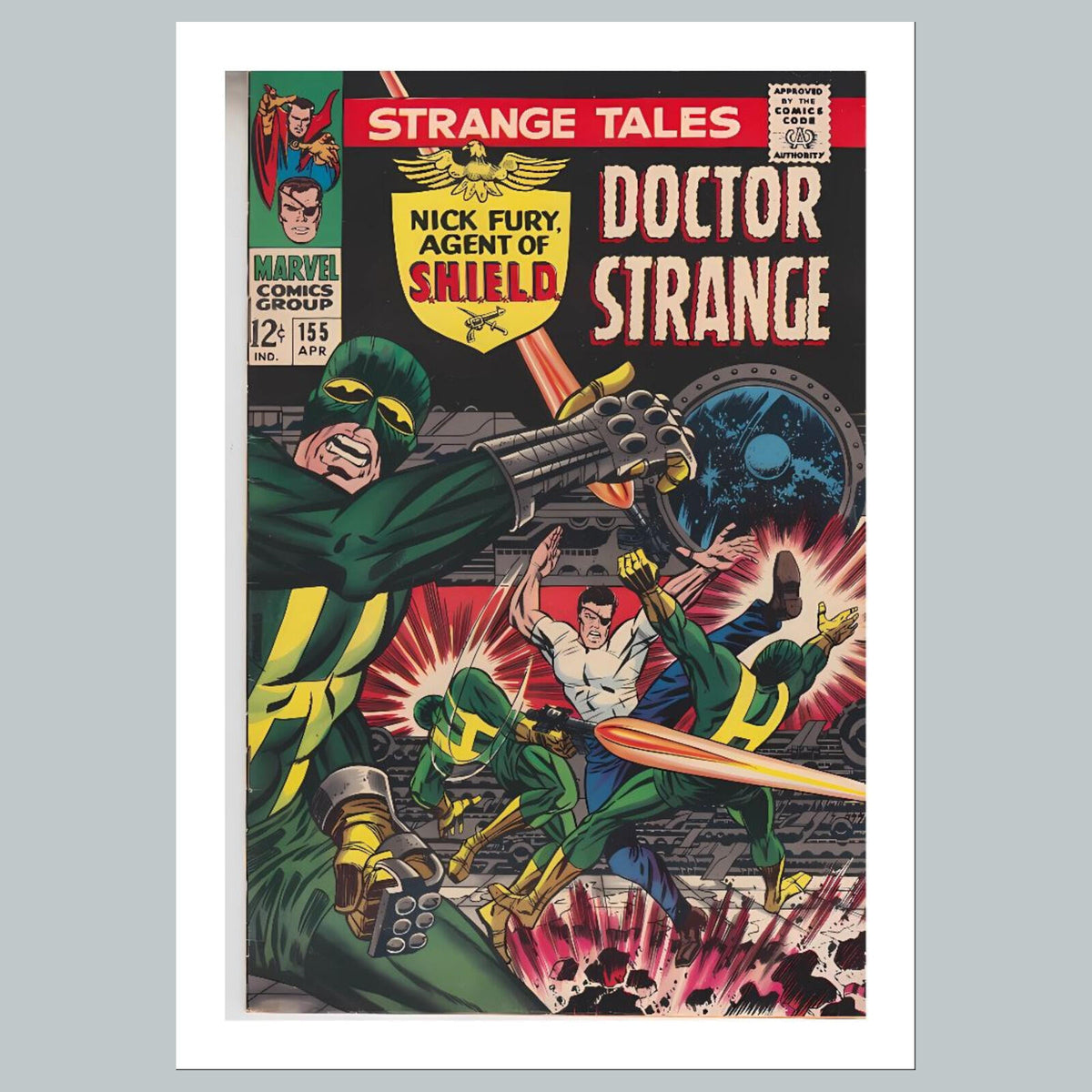 2498 Strange Tales 8x10 Glossy Photo Comic Book CoverFast-Secure Shipping