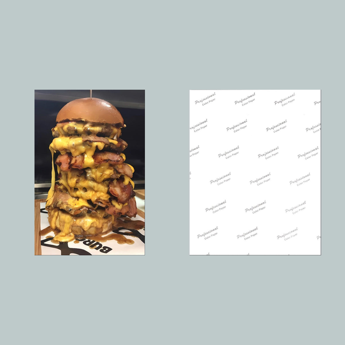 1268 Burger Heaven 8x10 Glossy Photo - Fast-Secure Shipping MS
