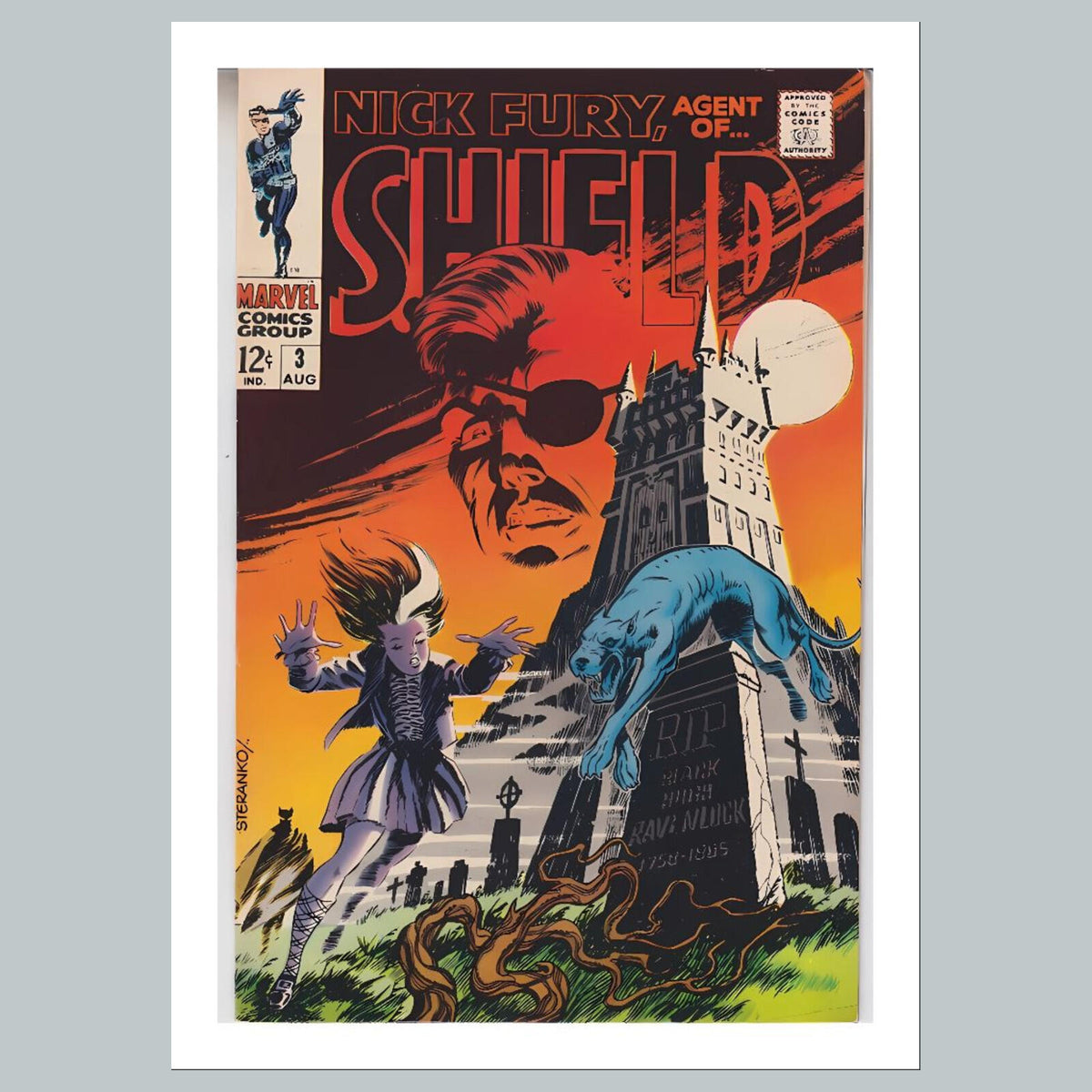 2212 Shield 8x10 Glossy Photo Comic Book Cover Fast-Secure Shipping