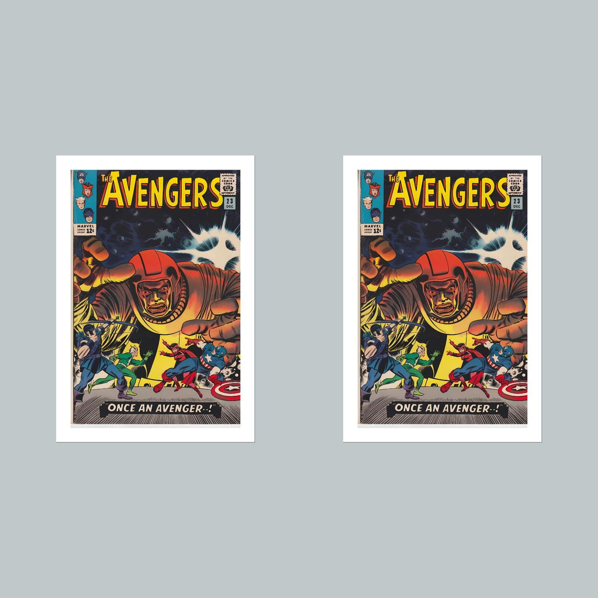 1798 The Avengers 8x10 Glossy Photo Comic Book Cover Fast-Secure Shipping