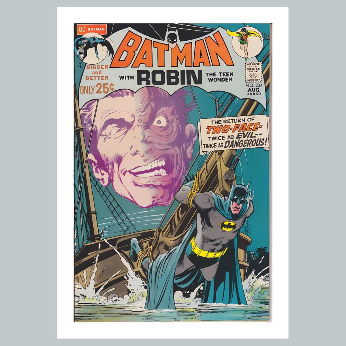 1933 Bat Man 8x10 Glossy Photo Comic Book Cover Fast-Secure Shipping