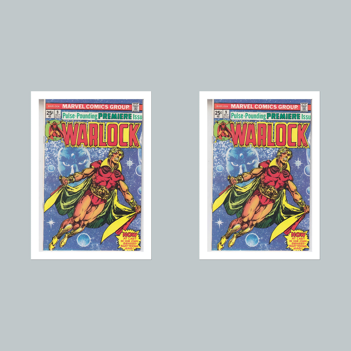 2479 Warlock 8x10 Glossy Photo Comic Book CoverFast-Secure Shipping