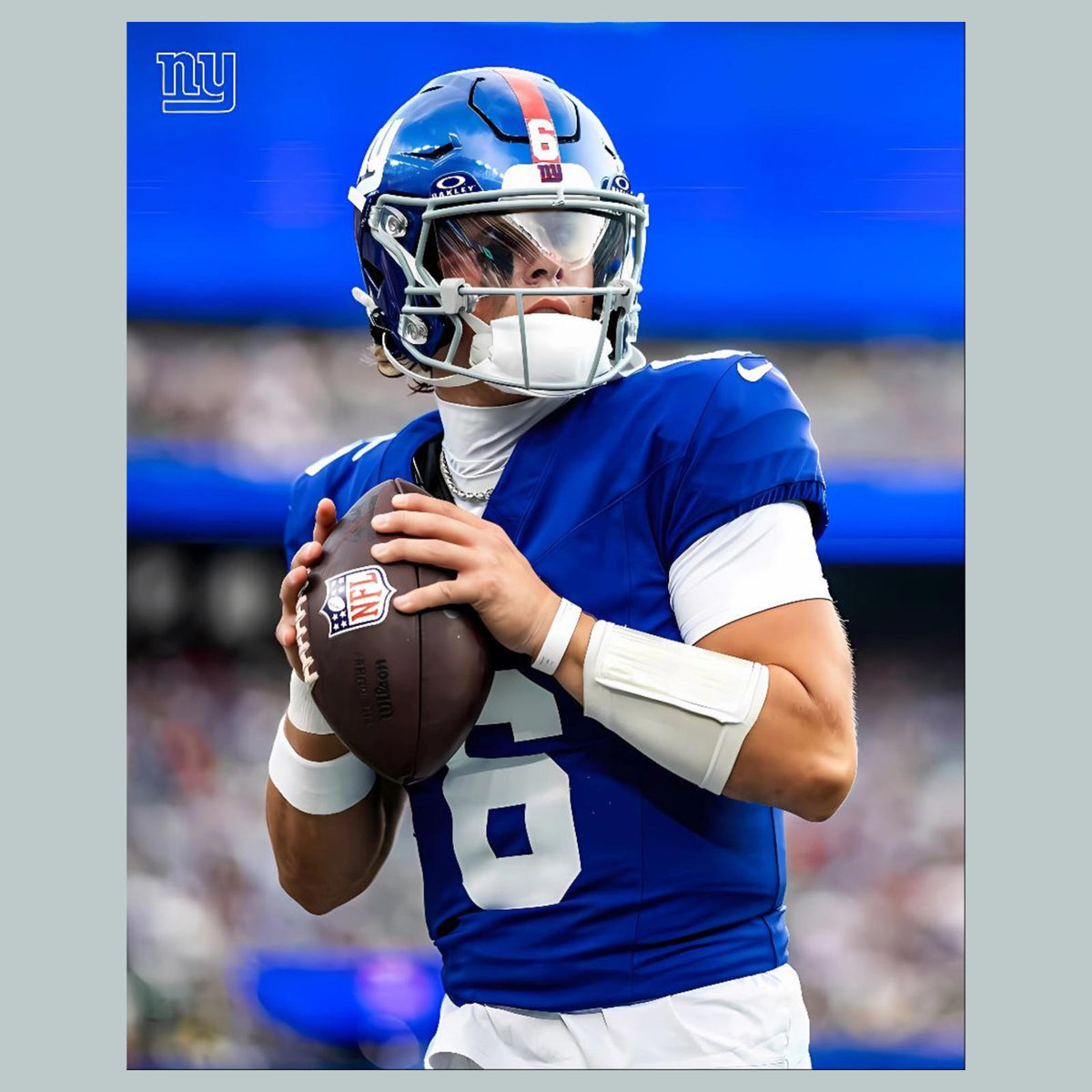 0810 8X10 Jaxson Dart Getting Ready to Throw Glossy Photo Fast-Secure Ship FBL