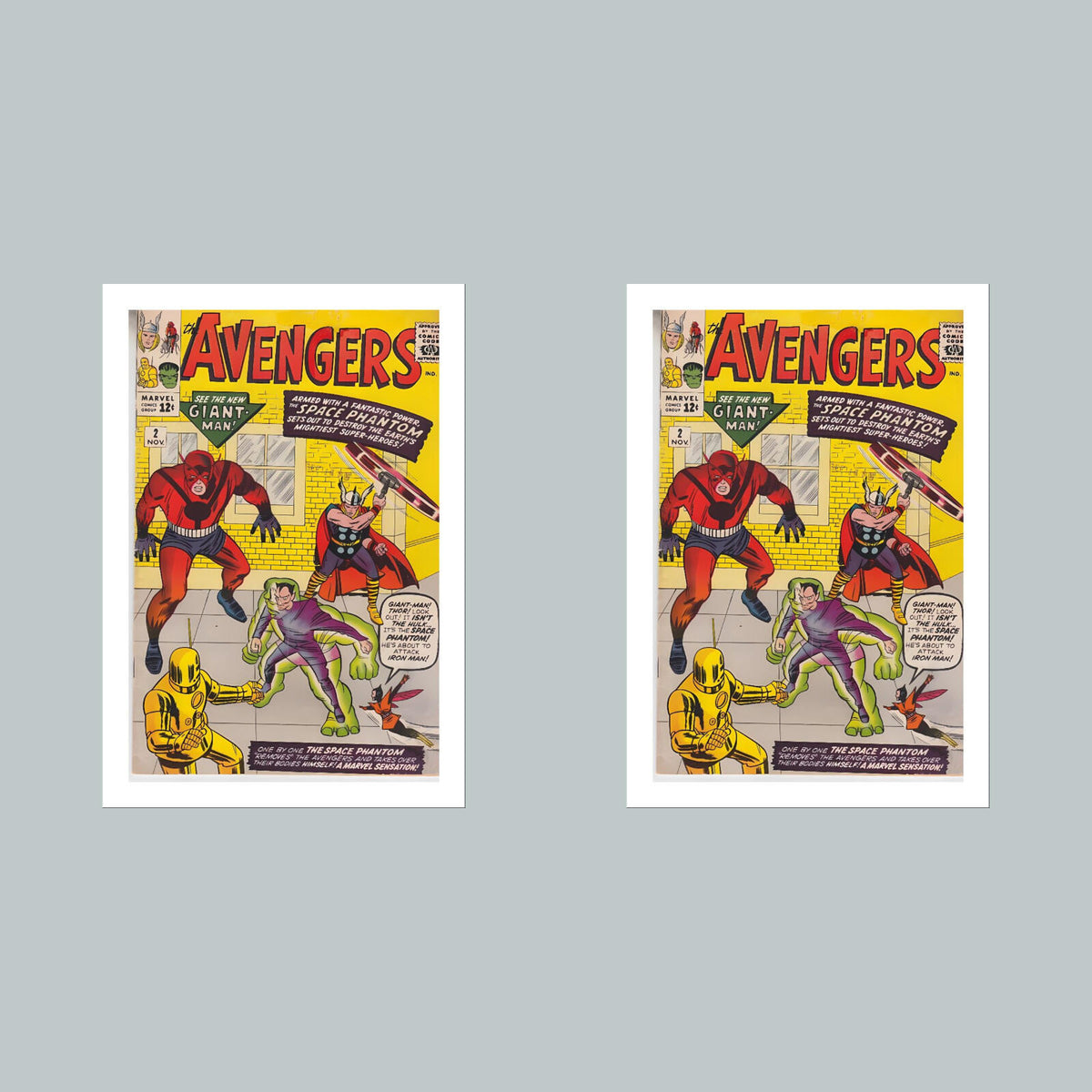 1887 Avengers 8x10 Glossy Photo Comic Book Cover Fast-Secure Shipping