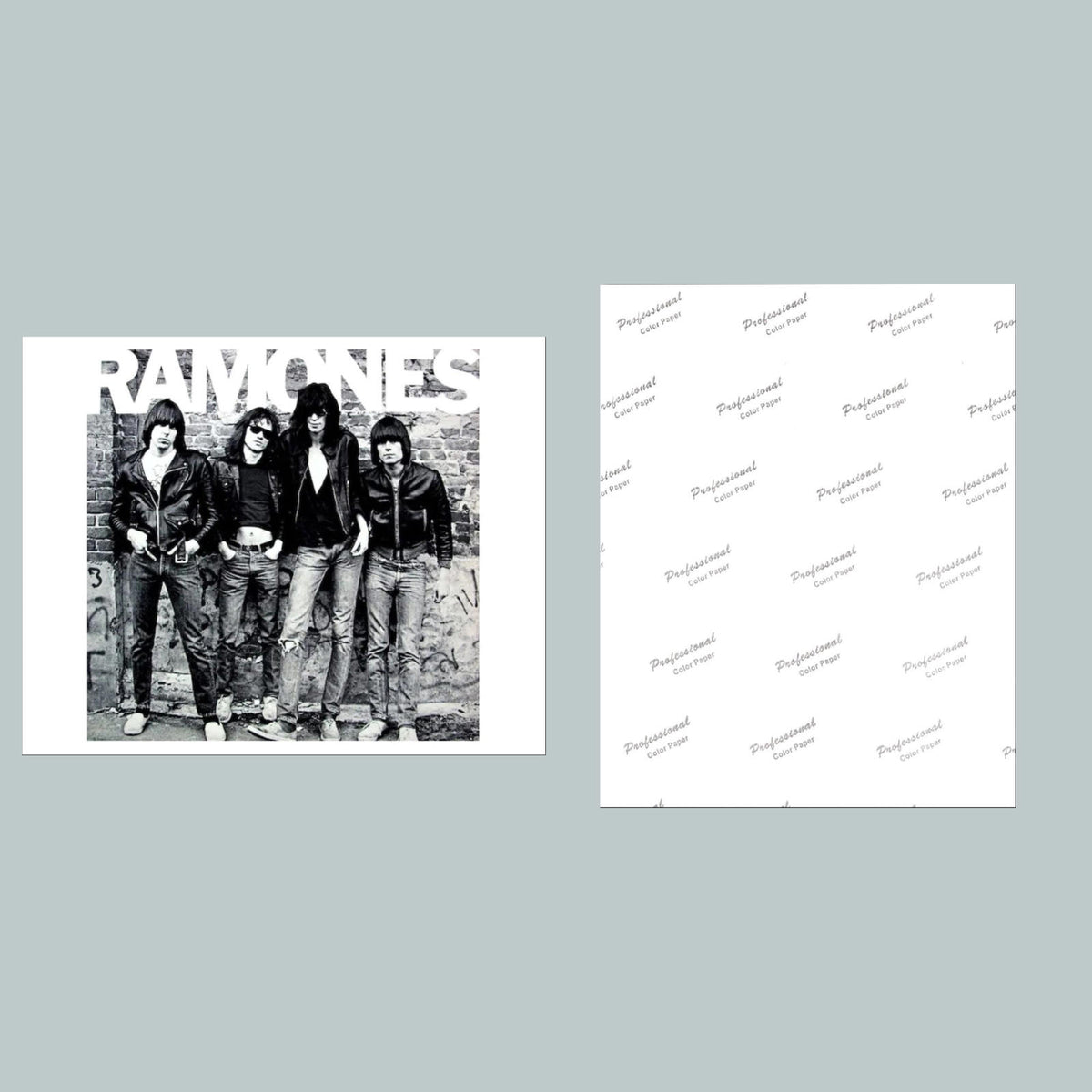 0951 P Ramones: Ramones 1974 8x10 Glossy Photo Album Cover MS