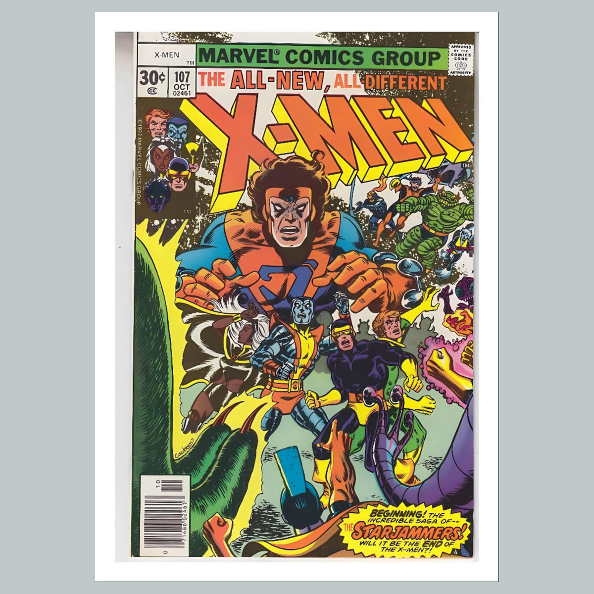 2307 X-Men 8x10 Glossy Photo Comic Book Cover Fast-Secure Shipping