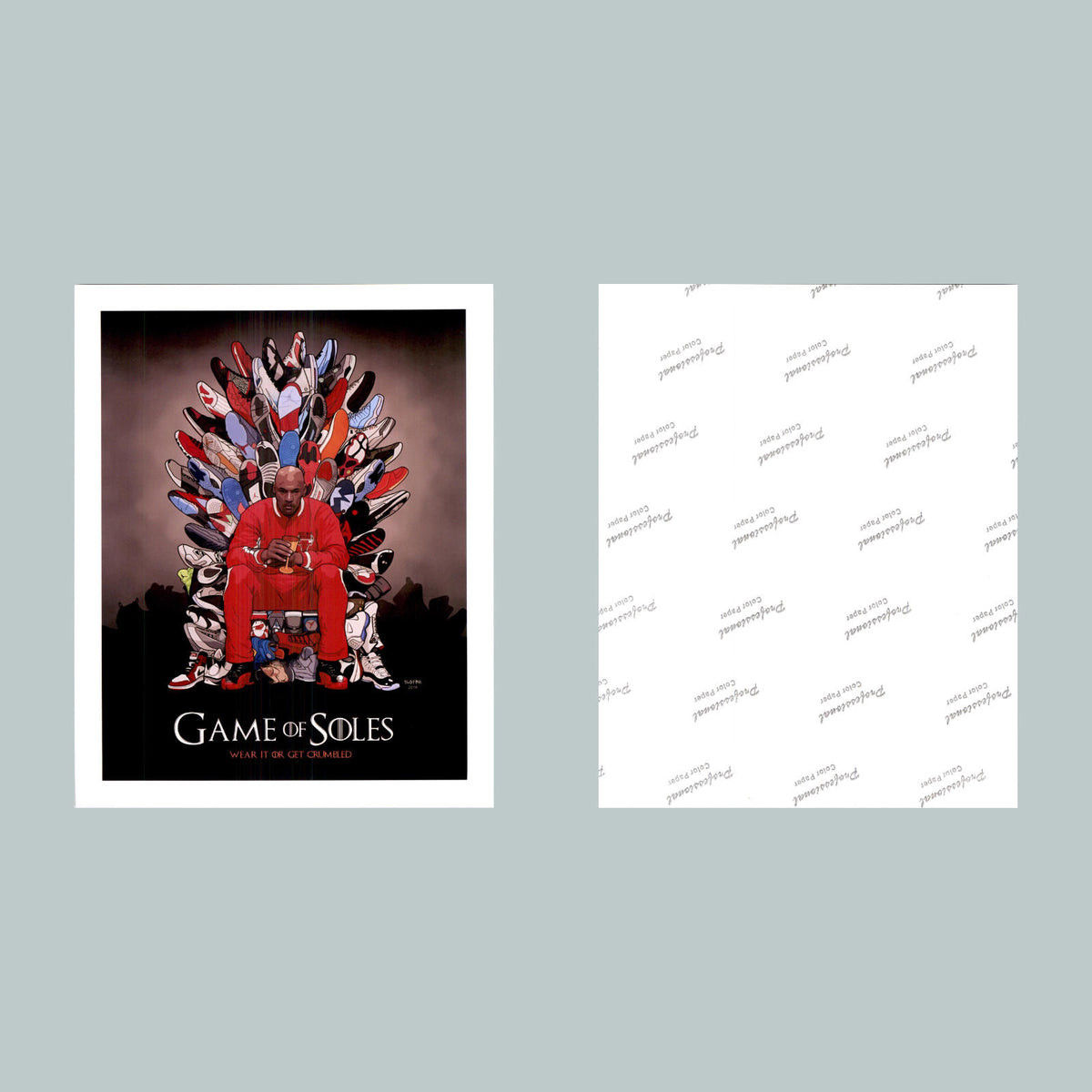 0551 P-8X10 Michael Jordan Game Of Shoes Glossy Photo Fast-Secure Shipping BKL