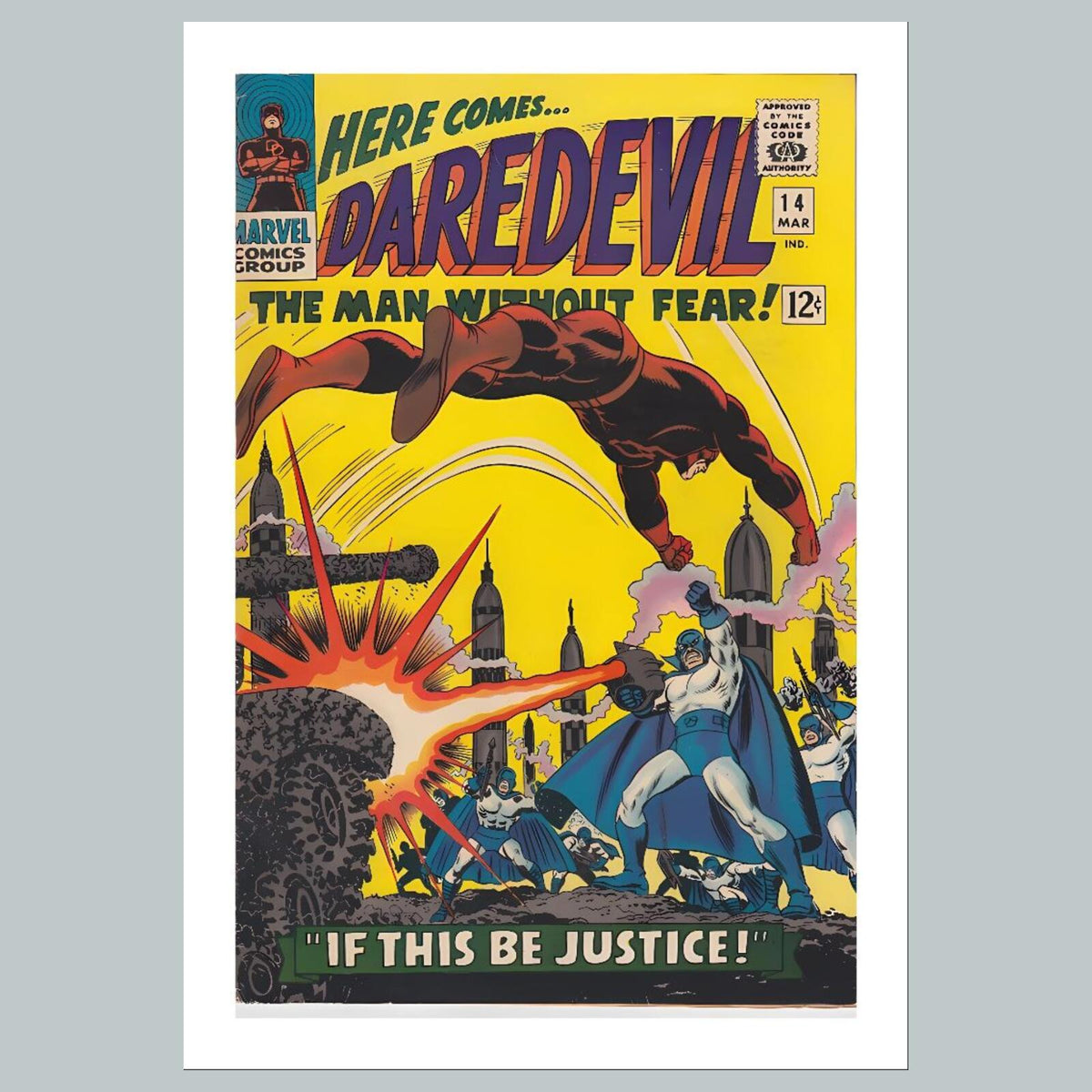 1999 Daredevil 8x10 Glossy Photo Comic Book Cover Fast-Secure Shipping
