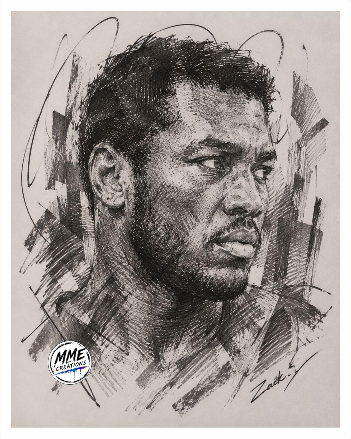 2637 Classic Match Ups /25 Zoom Art | Ali vs Frazier 5 8X10 Prints Limited MS