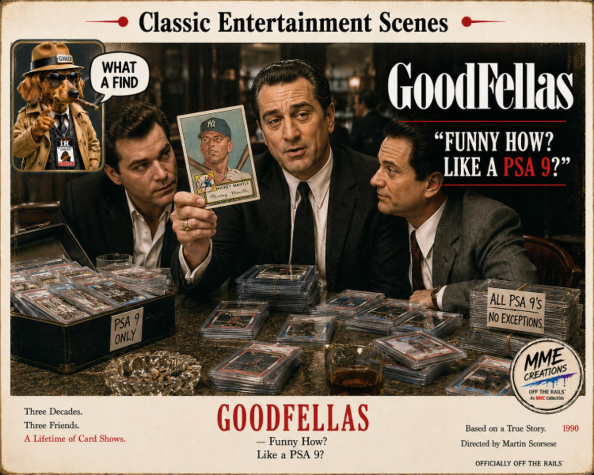 2757 Goodfellas Jordan Rookie Card Classic Entertainment Scenes 8x10 Art Print