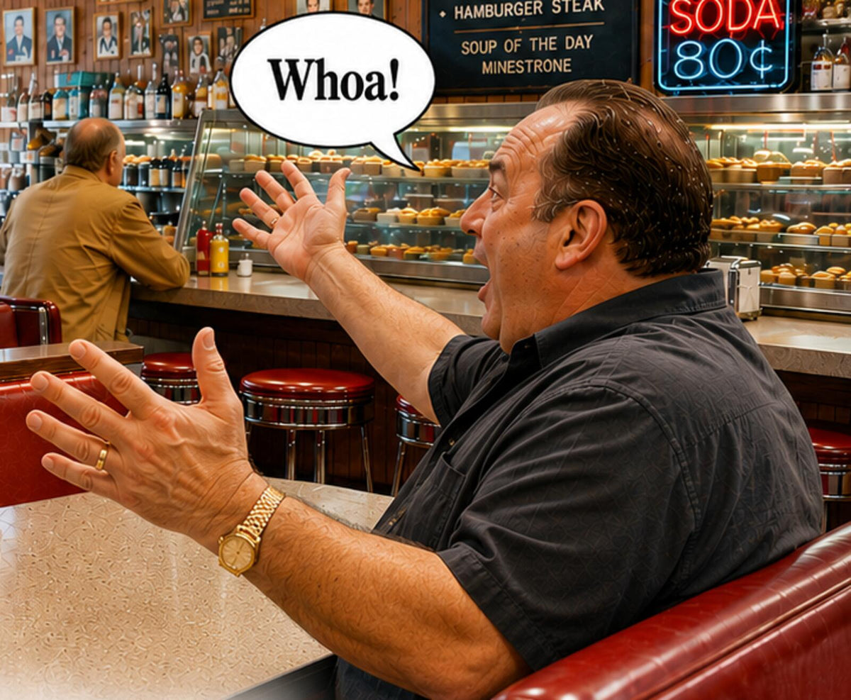 2756 Tony Soprano Griffey Rookie Card Classic Entertainment Scenes 8x10 Print