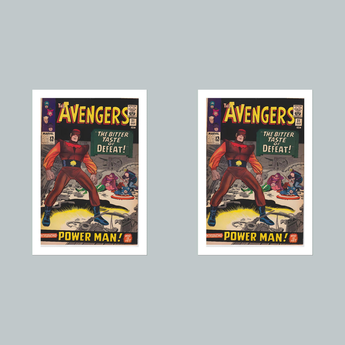 1800 The Avengers 8x10 Glossy Photo Comic Book Cover Fast-Secure Shipping