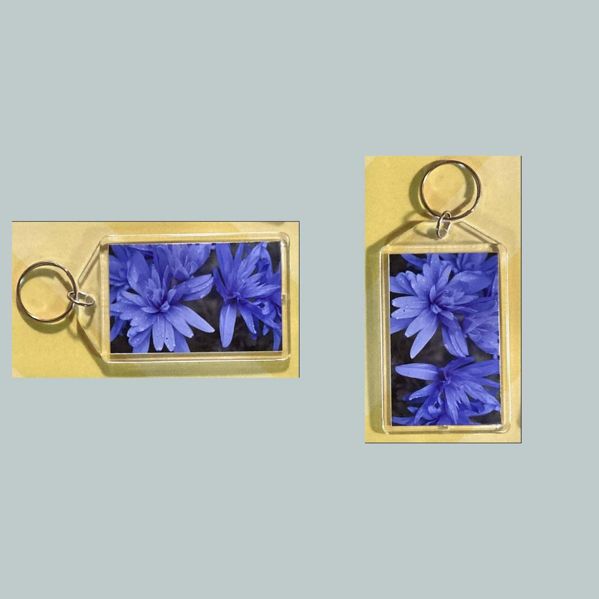 3697 Fall Crocus Acrylic Keychain | Floral Keychain | Flower Lover Gift