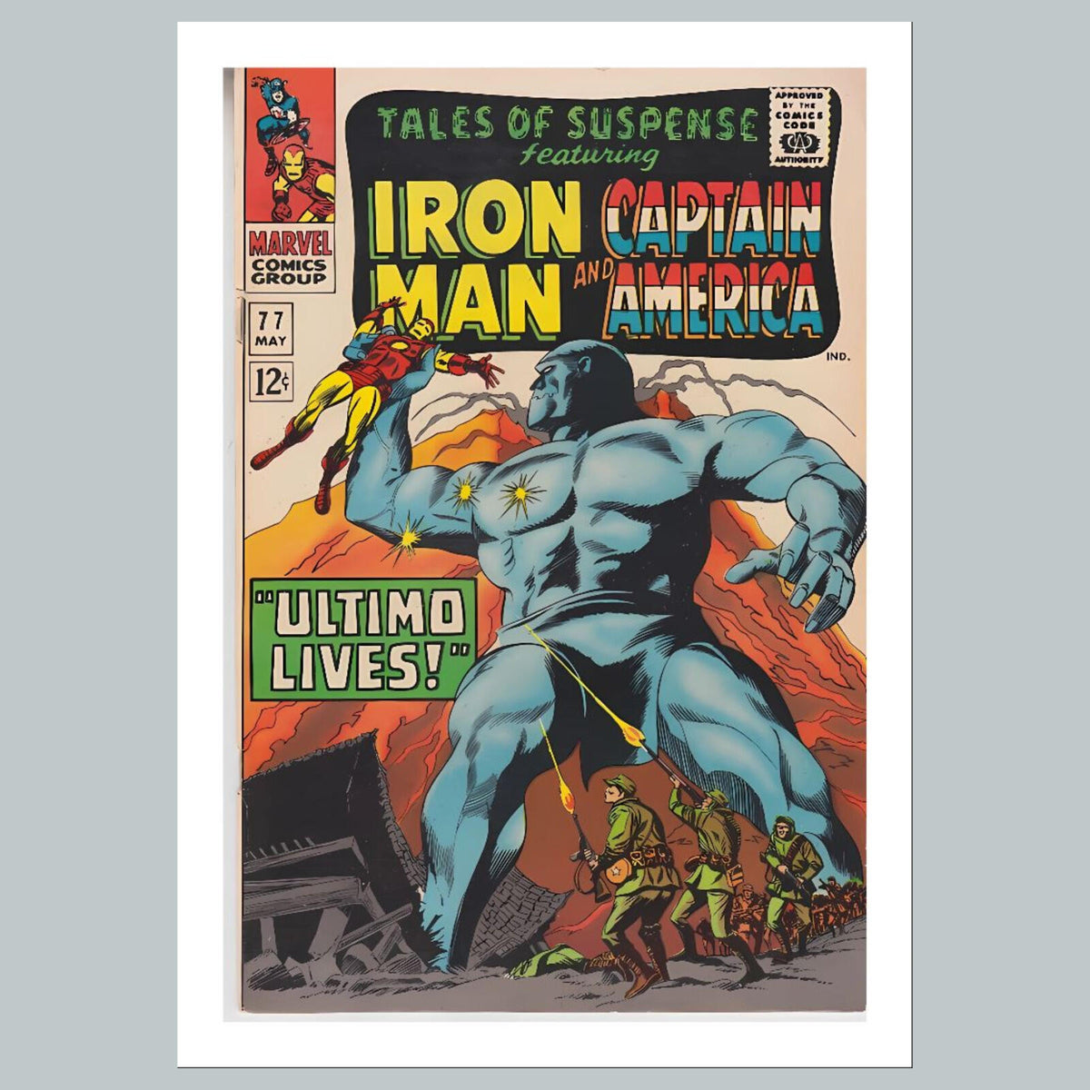 2476 Tales Of Suspense 8x10 Glossy Photo Comic Book CoverFast-Secure Shipping