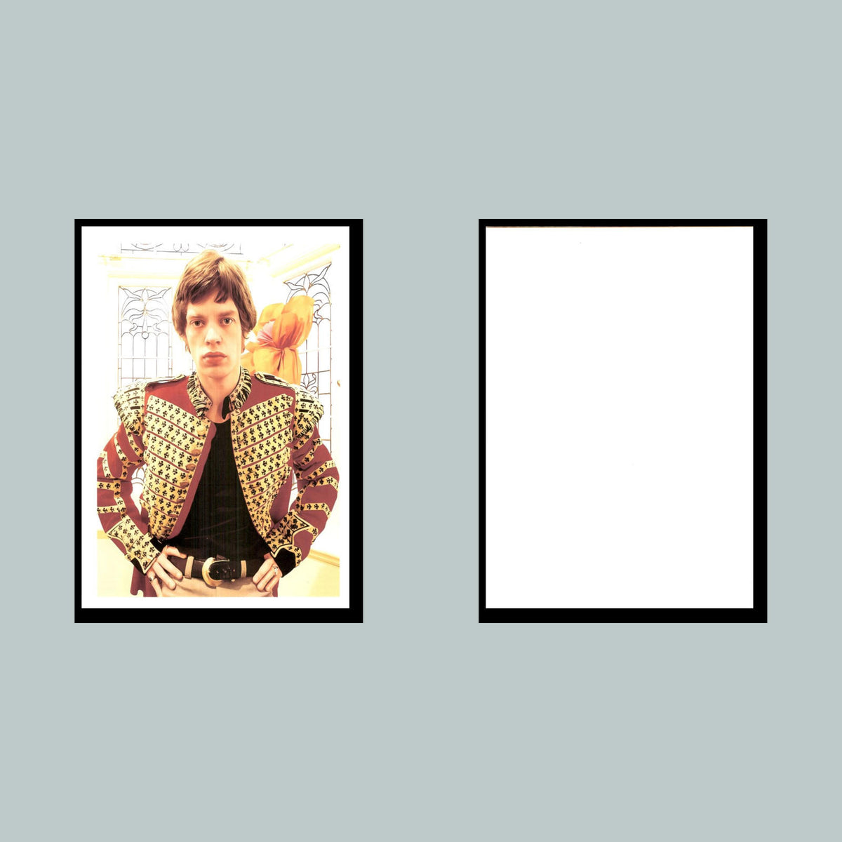 0097 P -8X10 Mick Jagger in Jacket Glossy Photo Fast-Secure Shipping